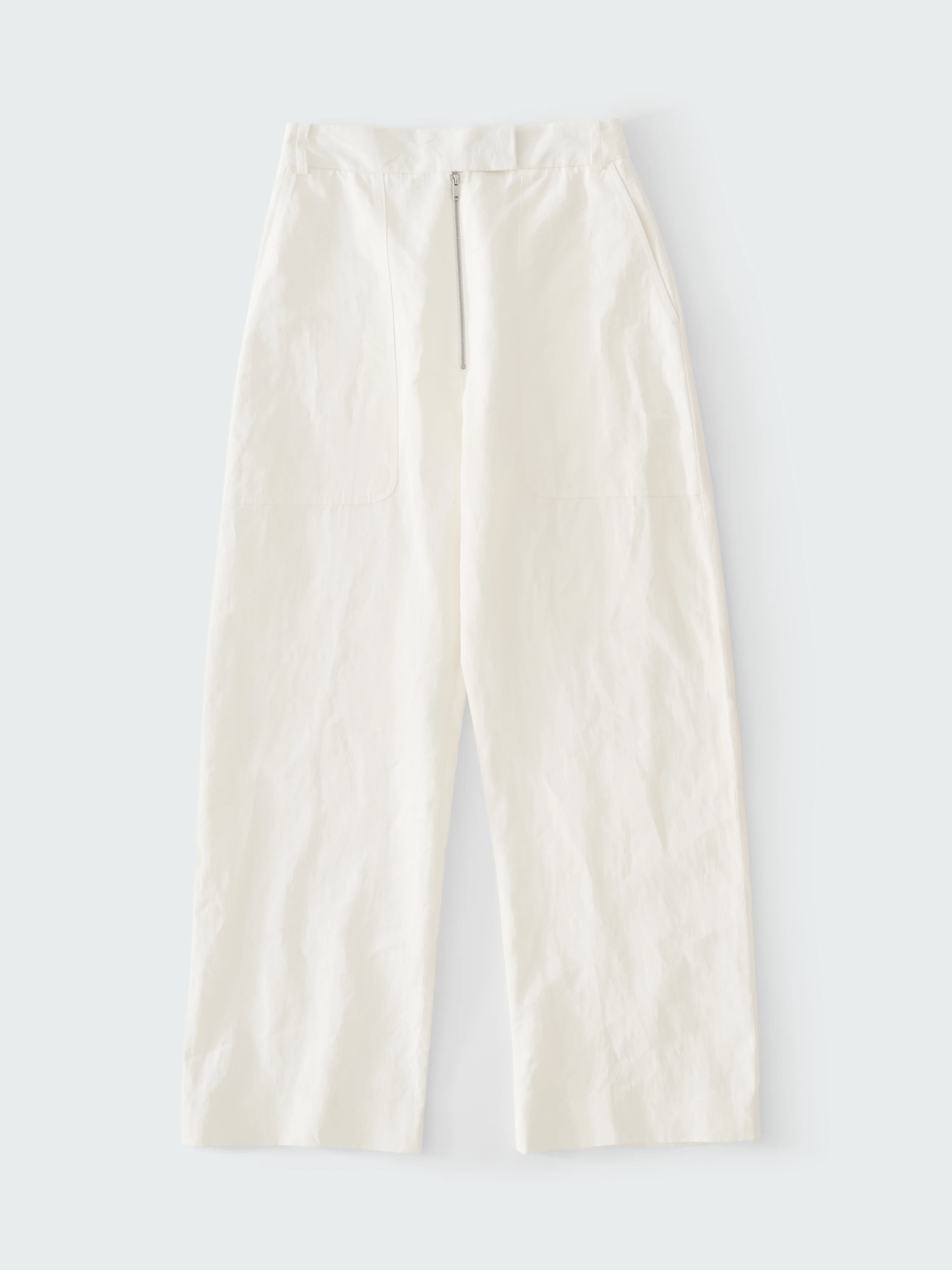 Pravin Linen Pant in Milk - Image 7
