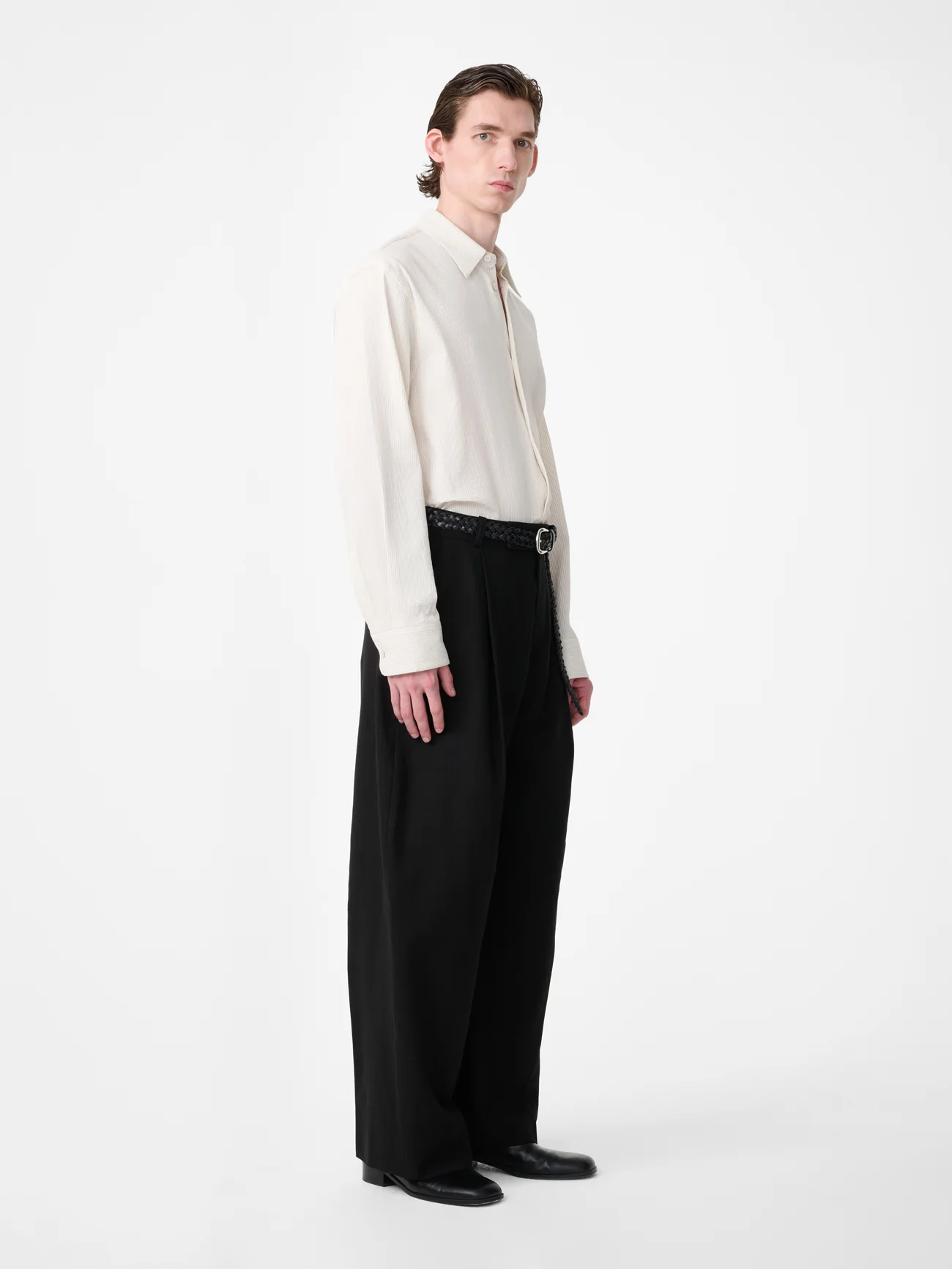 Pull Tailored Pant in Black - Image 3