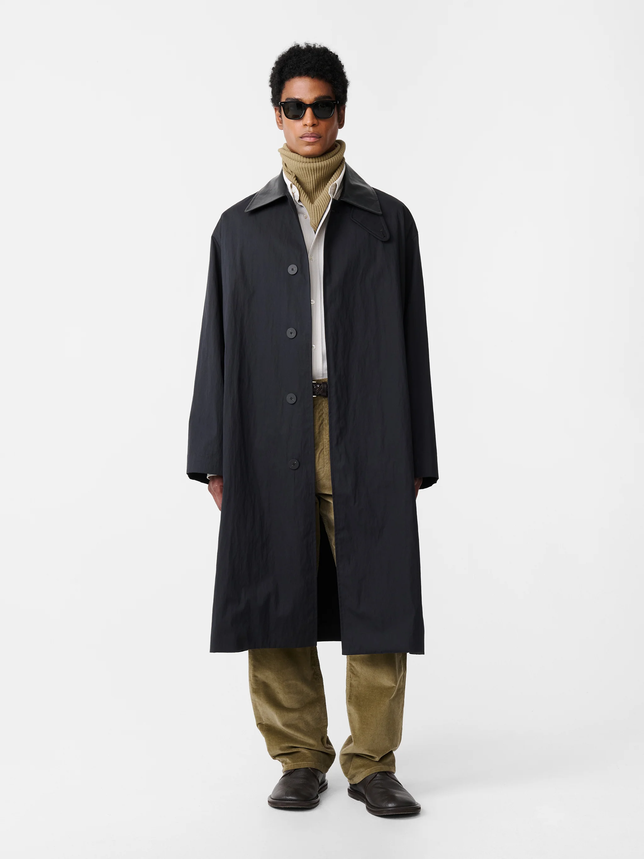 Revere Trench in Washed Black - Image 2