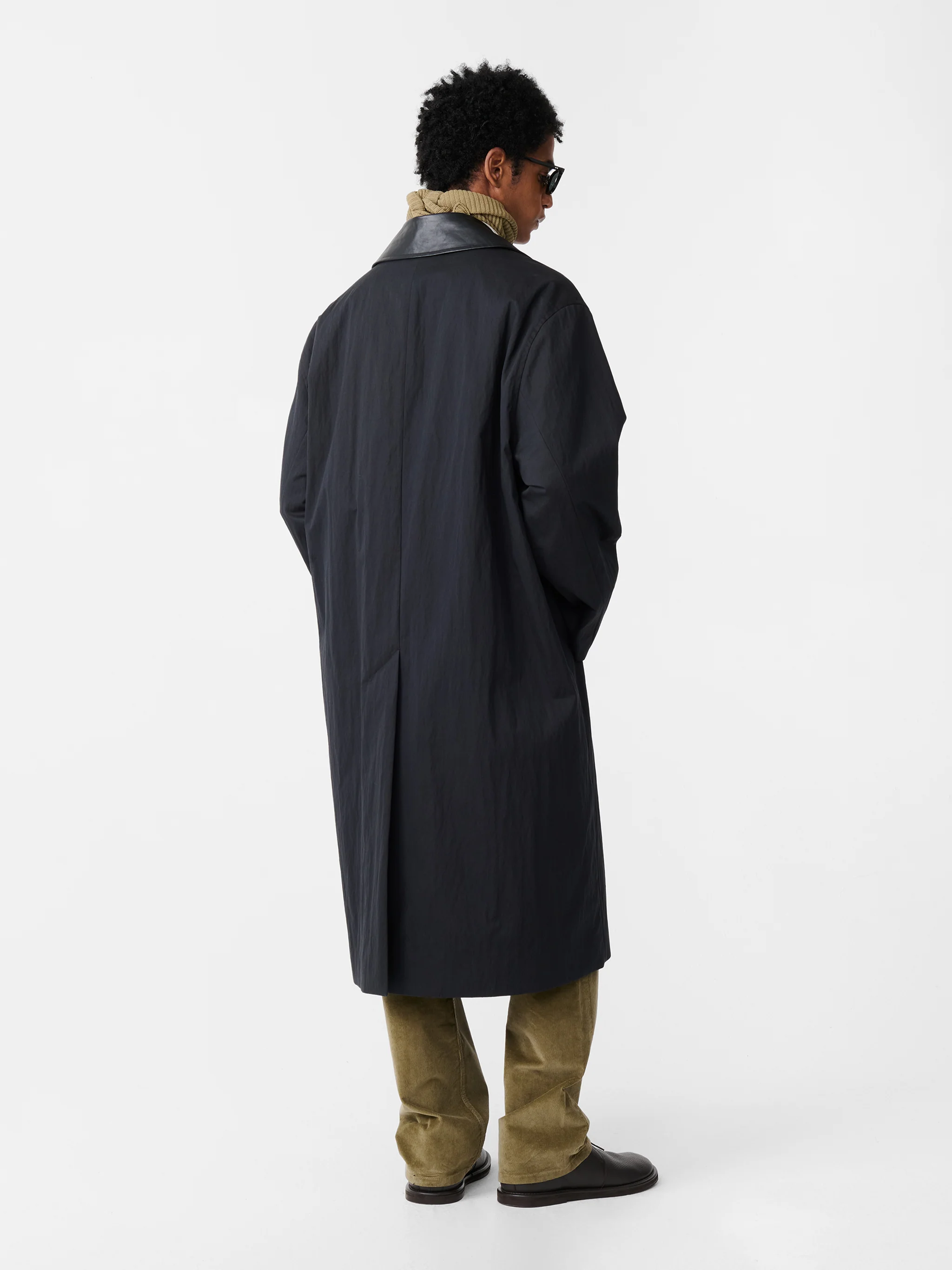 Revere Trench in Washed Black - Image 4