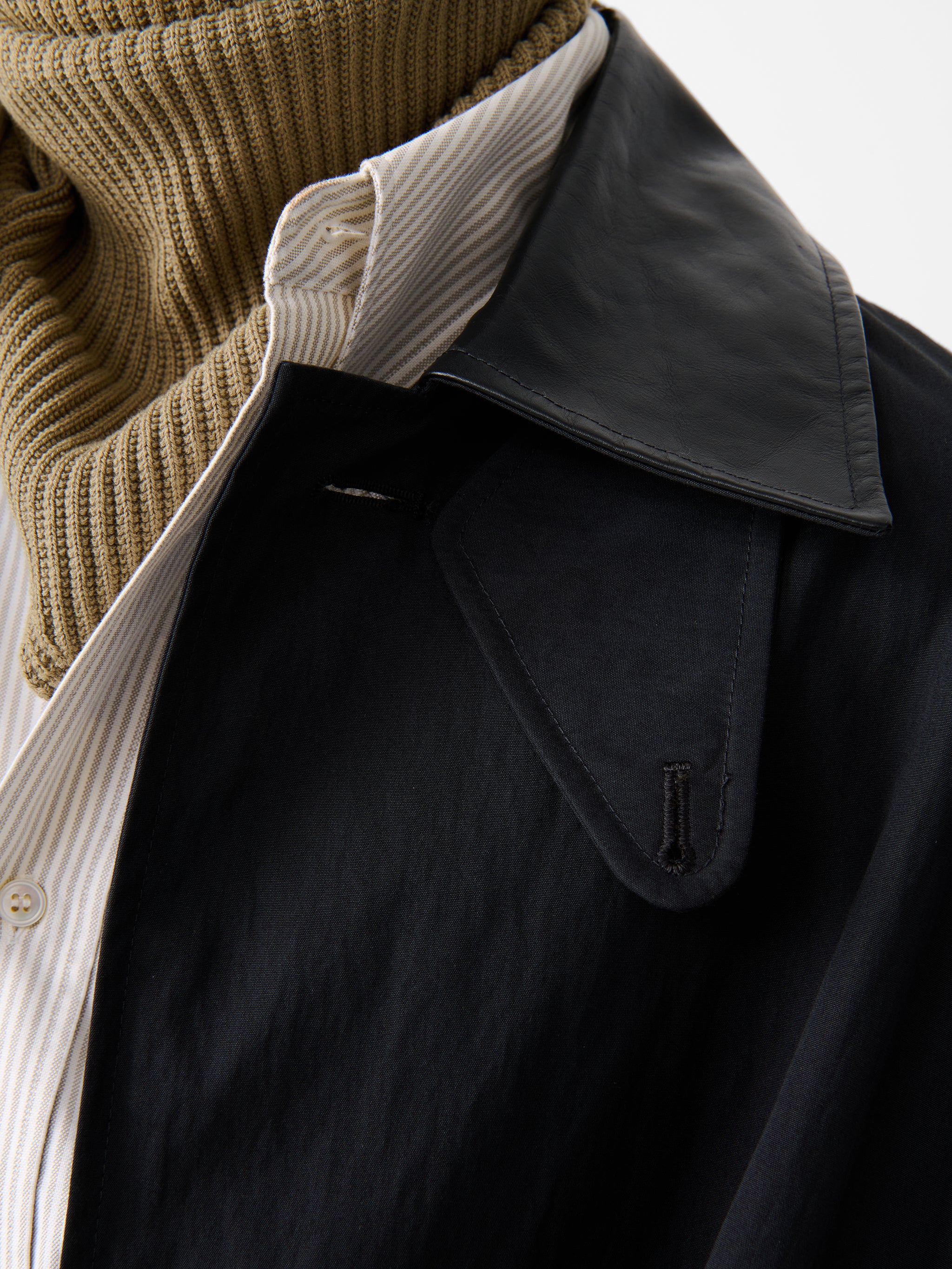 Revere Trench in Washed Black - Image 7