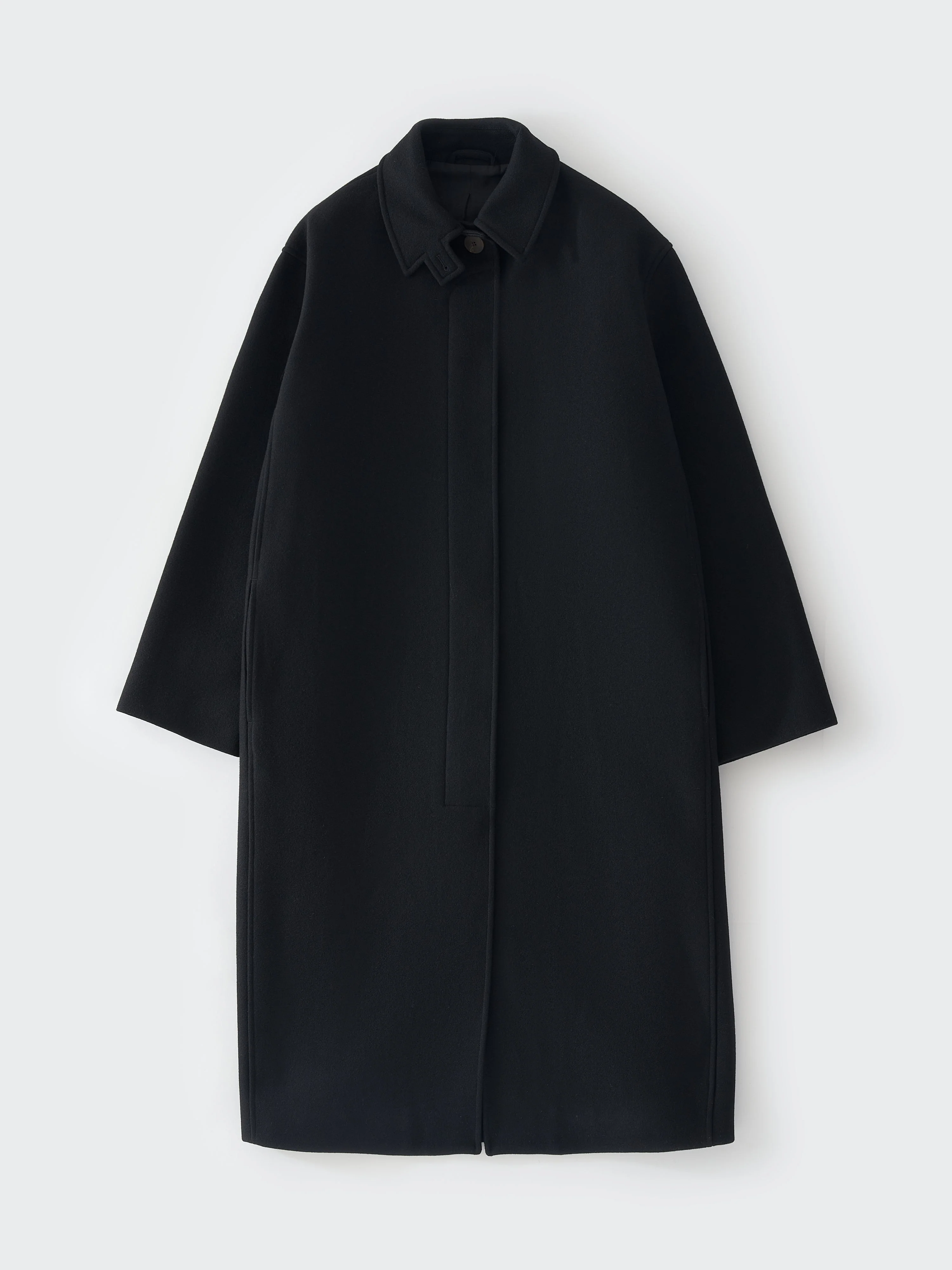 Ria Wool Coat in Black - Image 6