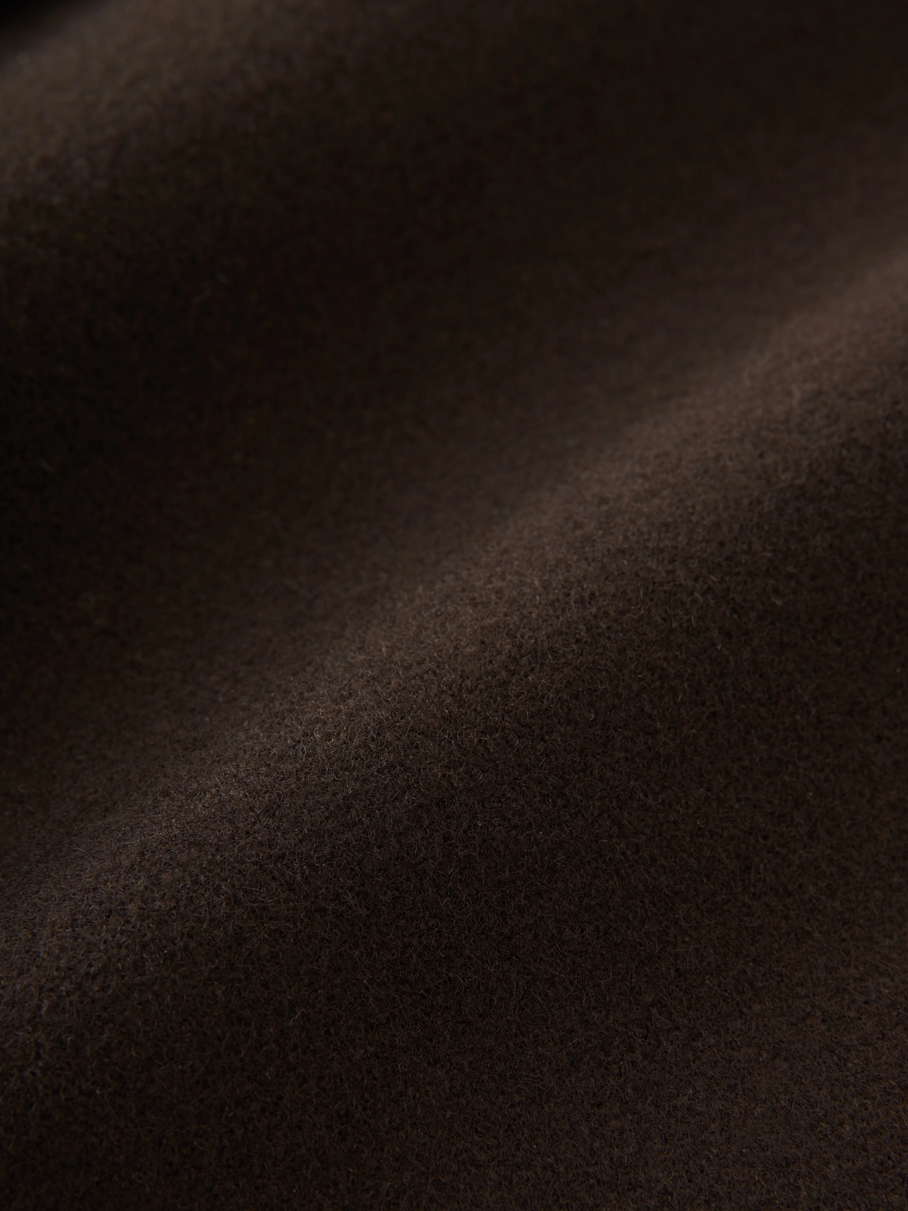 Ria Wool Coat in Espresso - Image 8