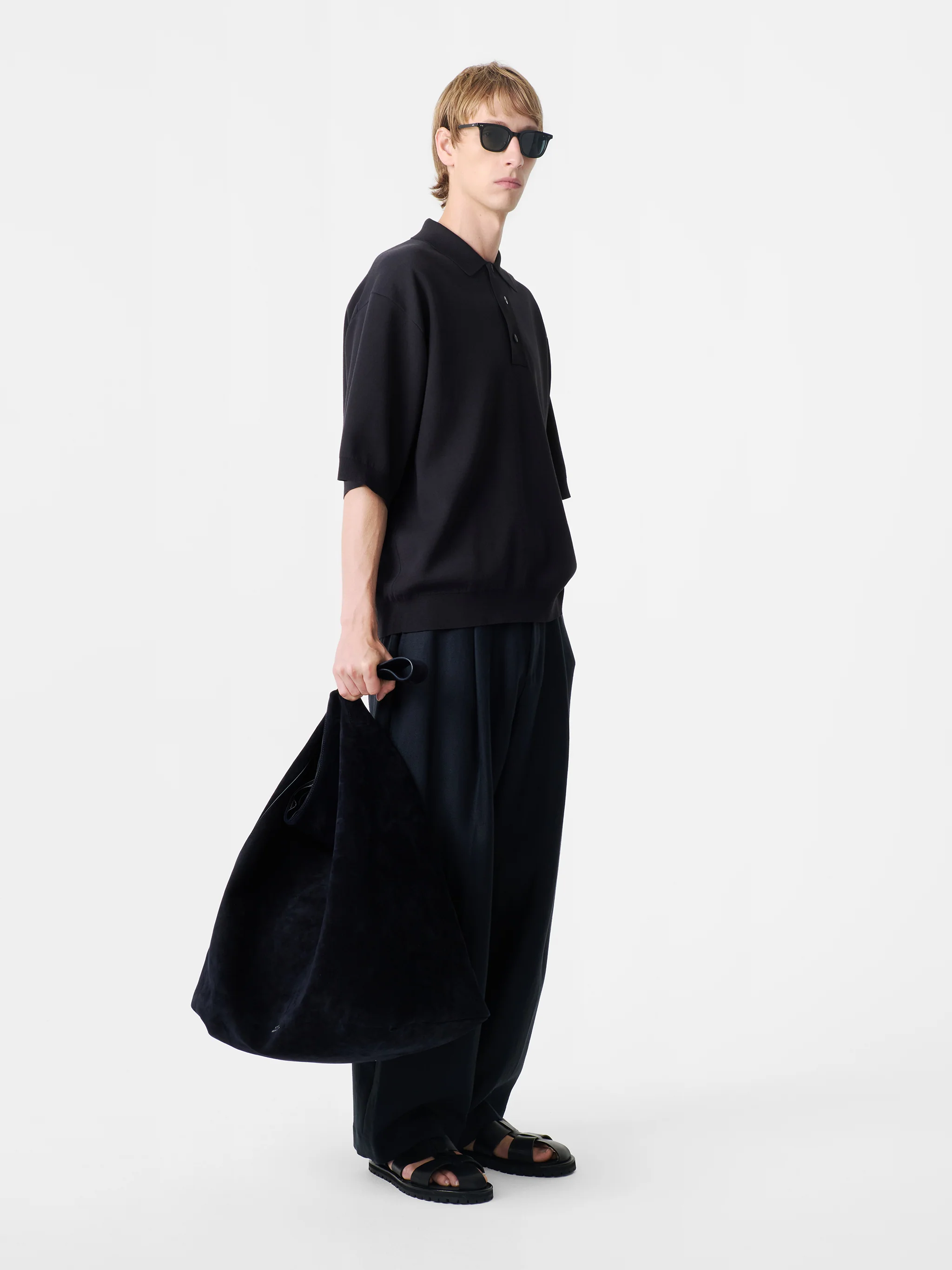 Rico Knit in Darkest Navy - Image 3
