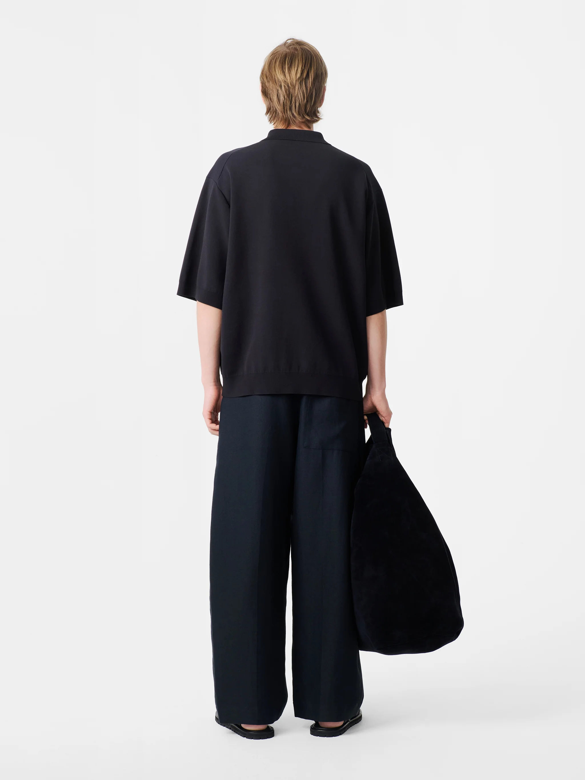 Rico Knit in Darkest Navy - Image 4
