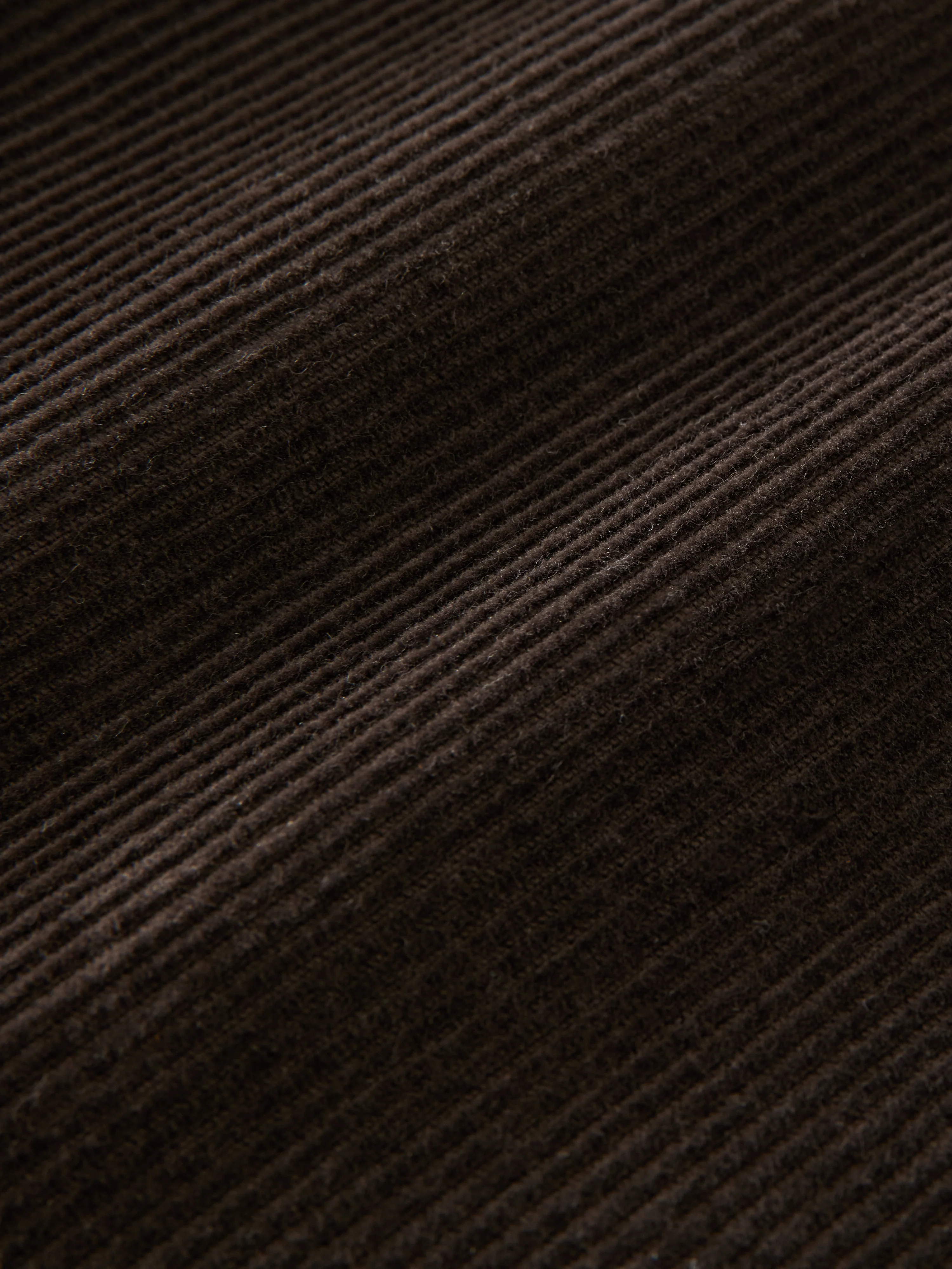Riso Corduroy Straight Leg Pant in Coffee - Image 11
