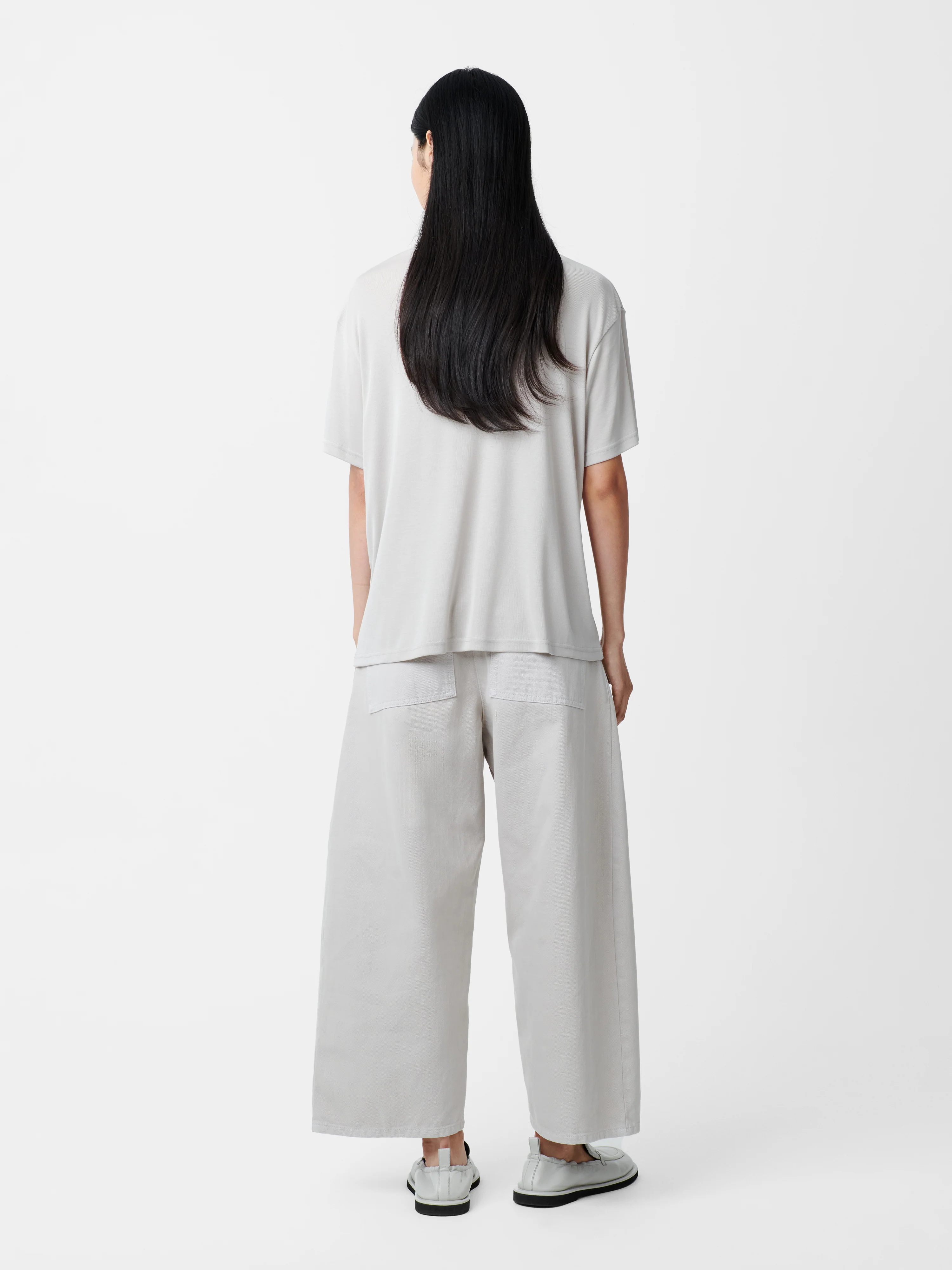 Rond T-shirt in Bone Grey - Image 4
