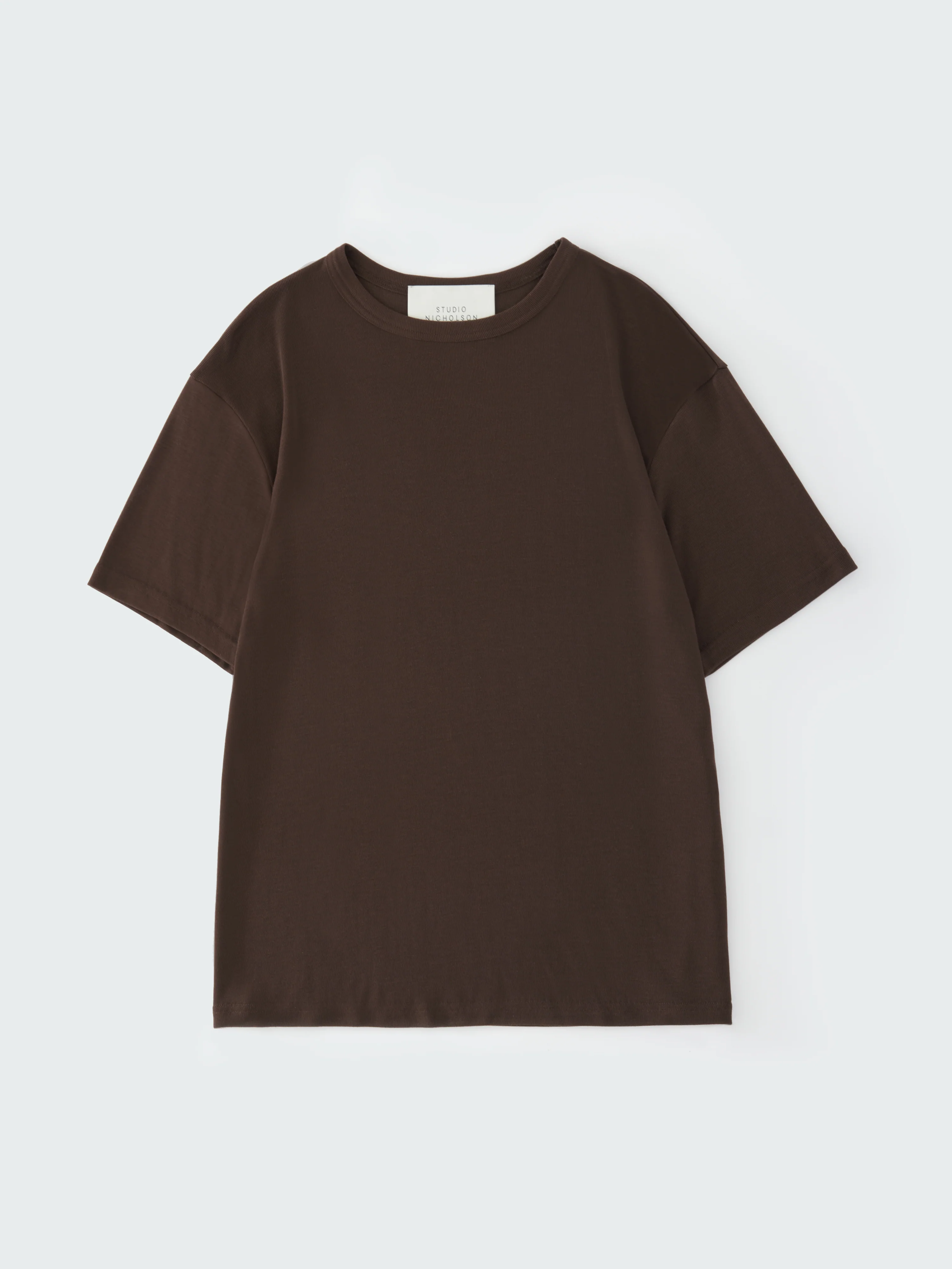 Rond T-shirt in Chocolate Brown - Image 6