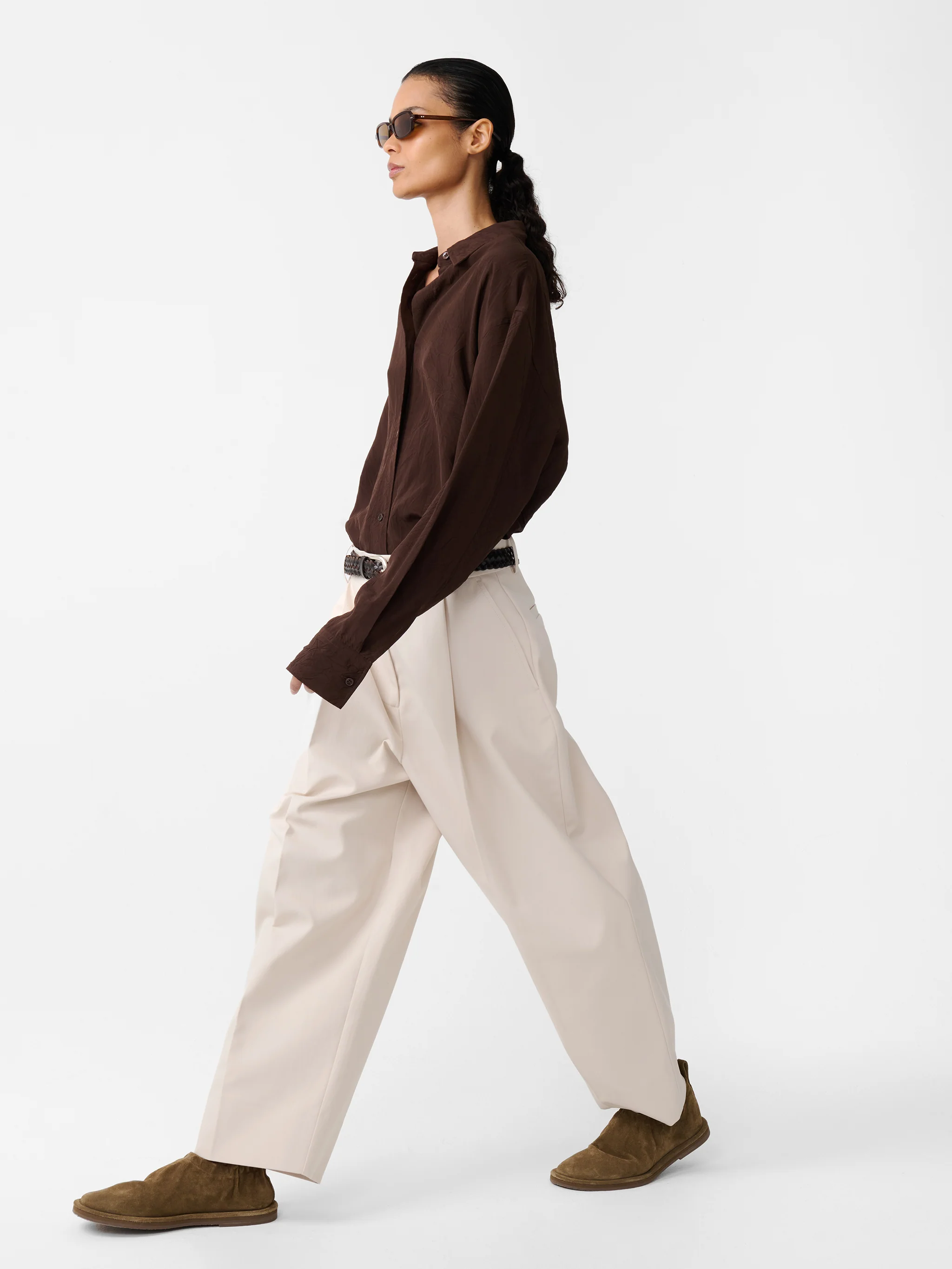 Rouen Shirt in Almond - Image 5