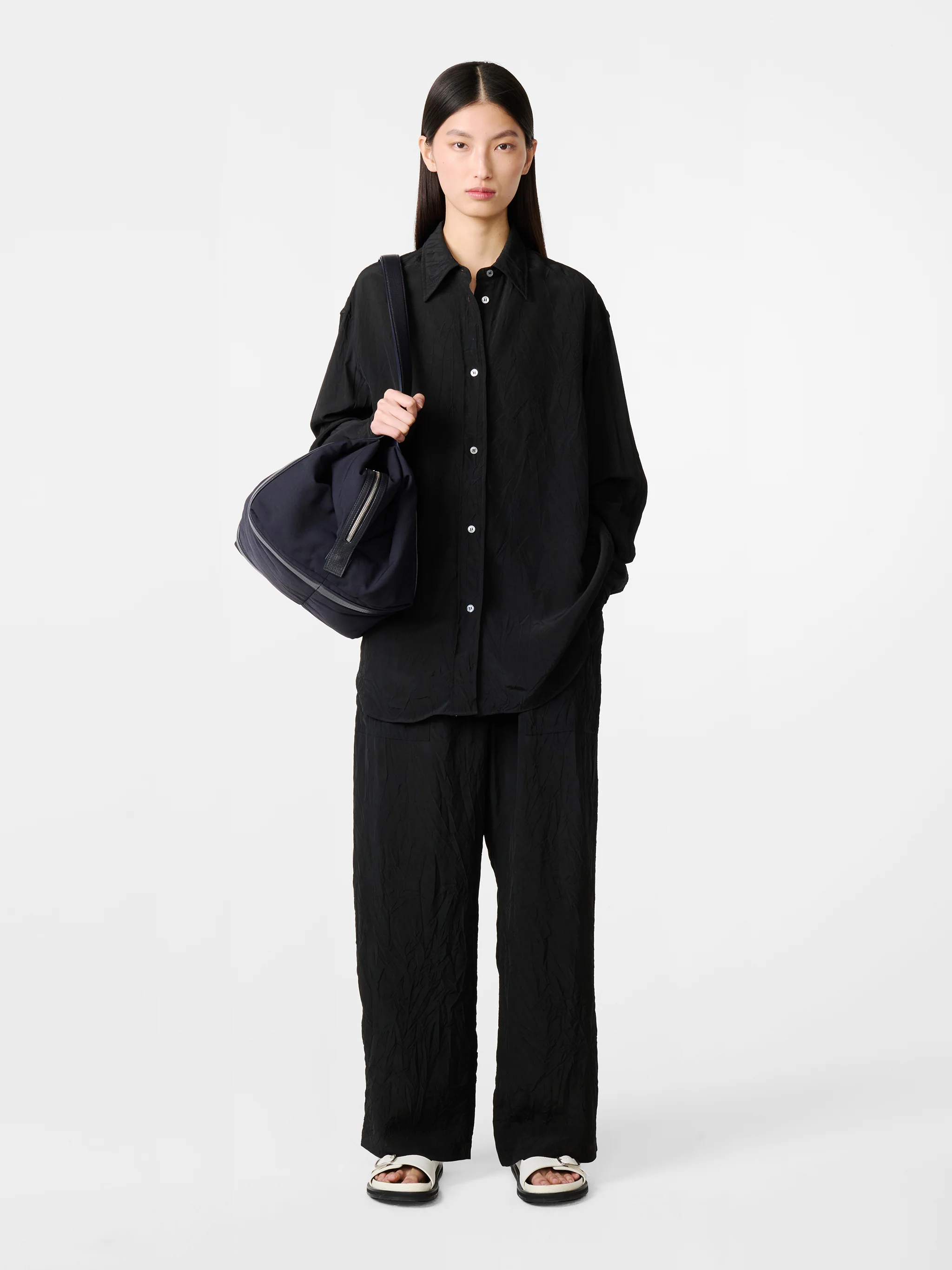 Rouen Shirt in Black - Image 2