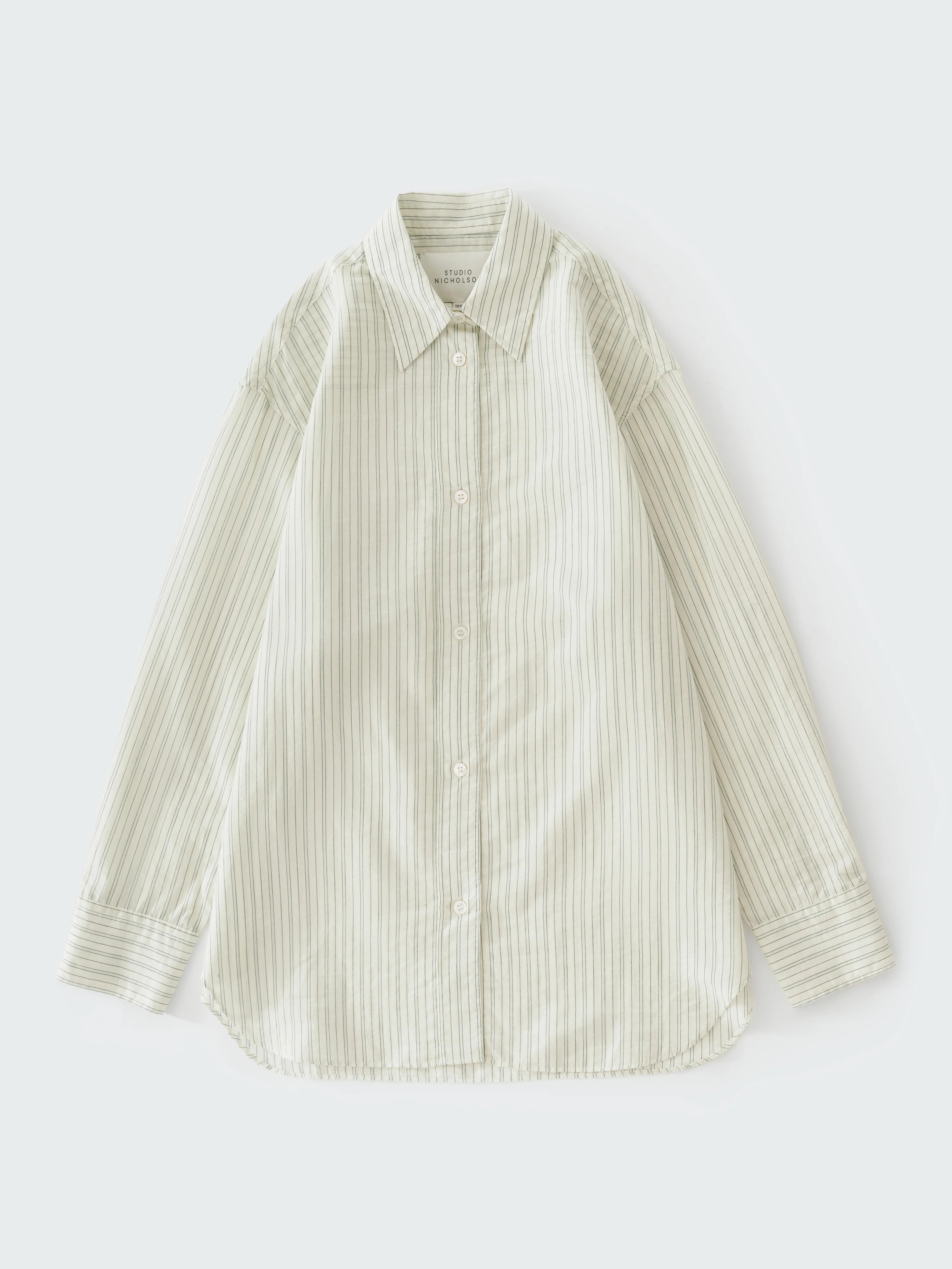 Rouen Shirt in Parchment Stripe - Image 7