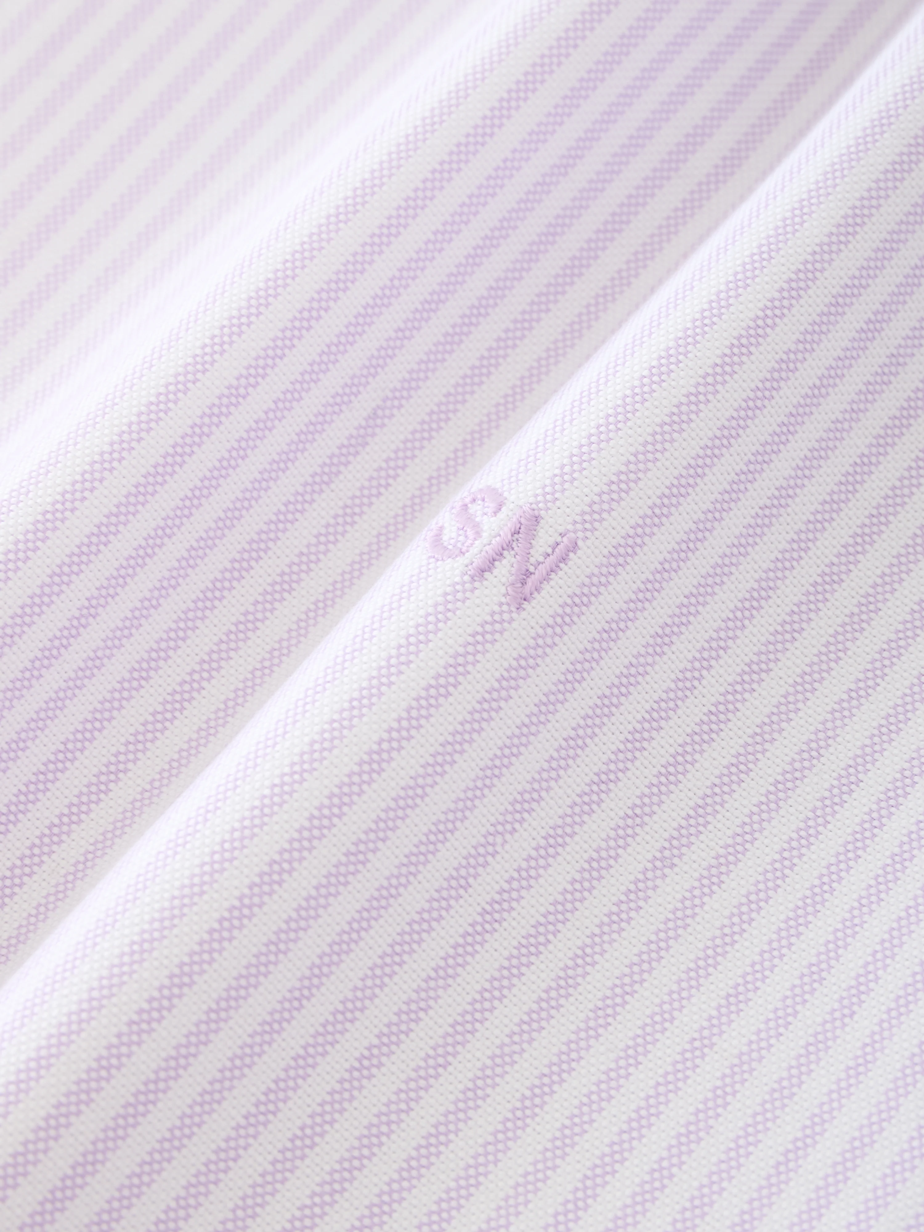 Ruskin Shirt in Lilac Stripe - Image 7