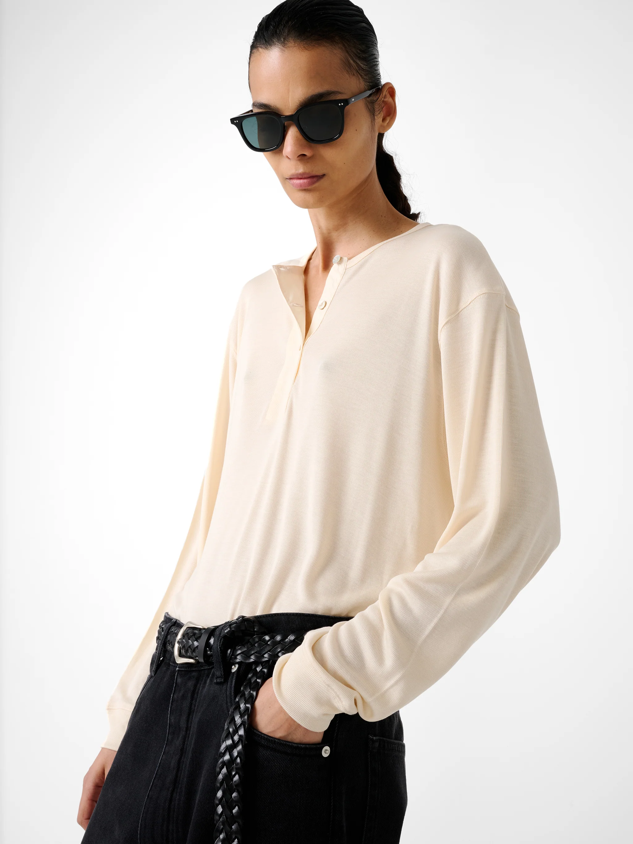 Rutas Long Sleeve Jersey in Canvas - Image 5