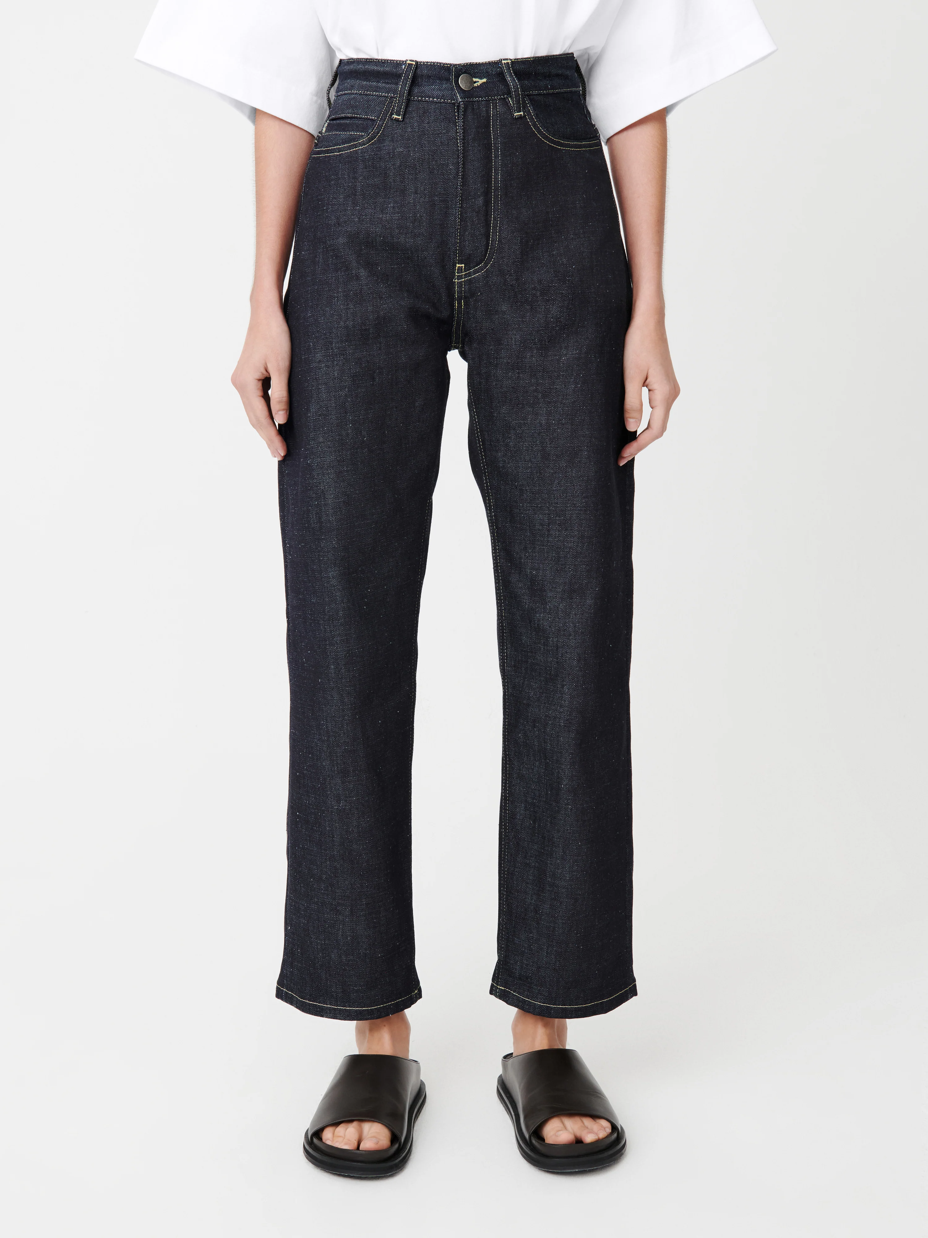 Ruthe Denim Pant in Indigo - Image 6