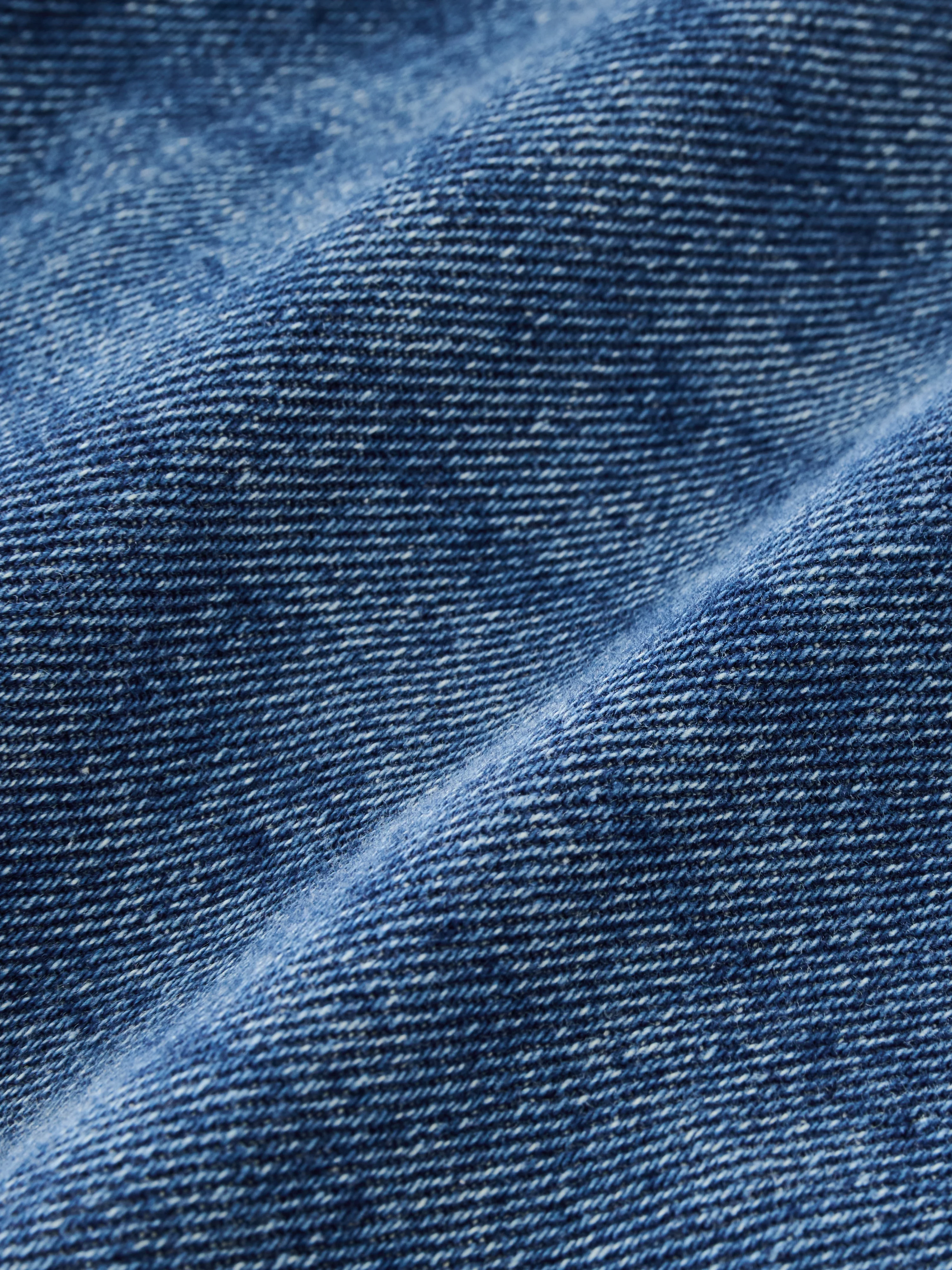 Ruthe Straight Leg Denim Pant in Worn Wash Indigo - Image 8
