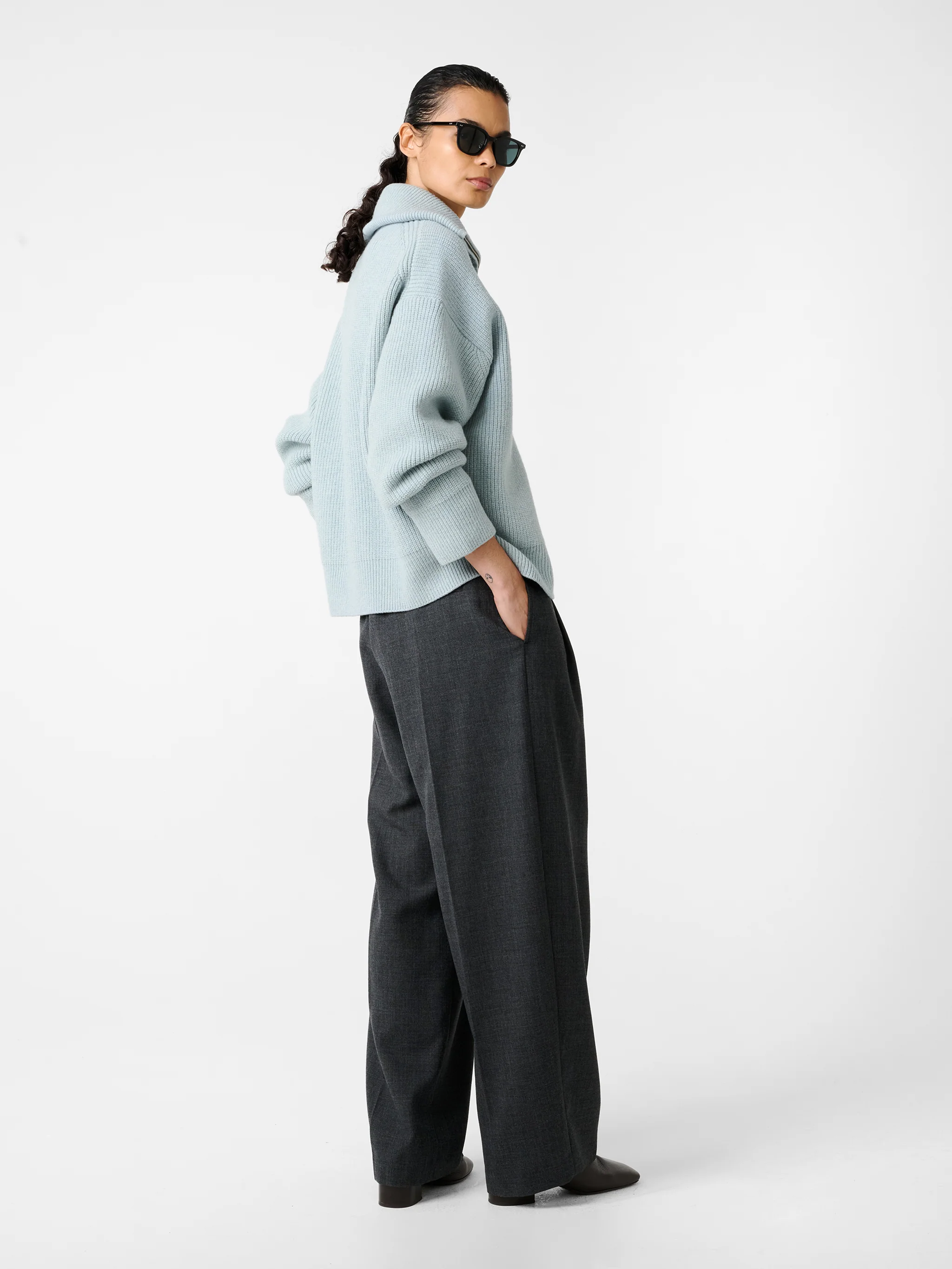 Sandos Knit in Mist