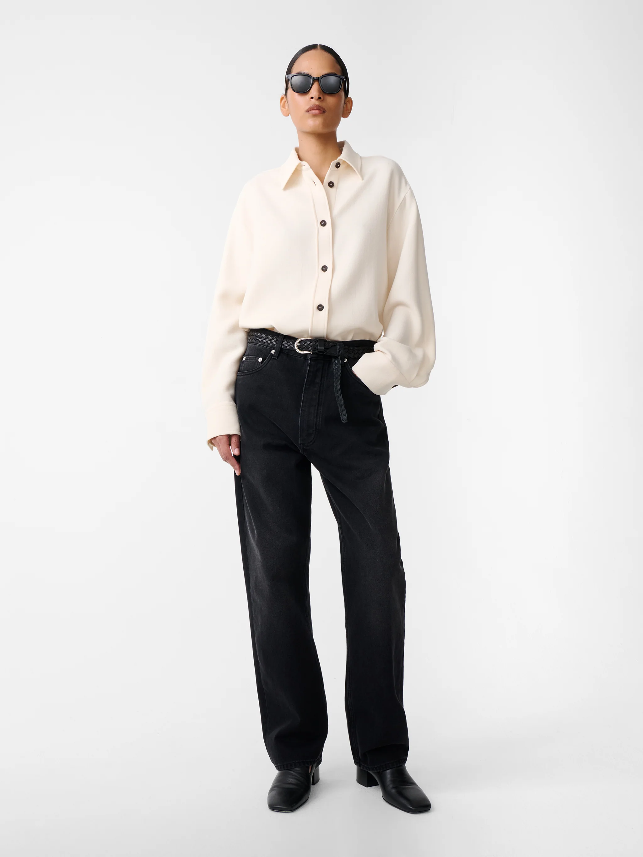 Santini Shirt in Chalk
