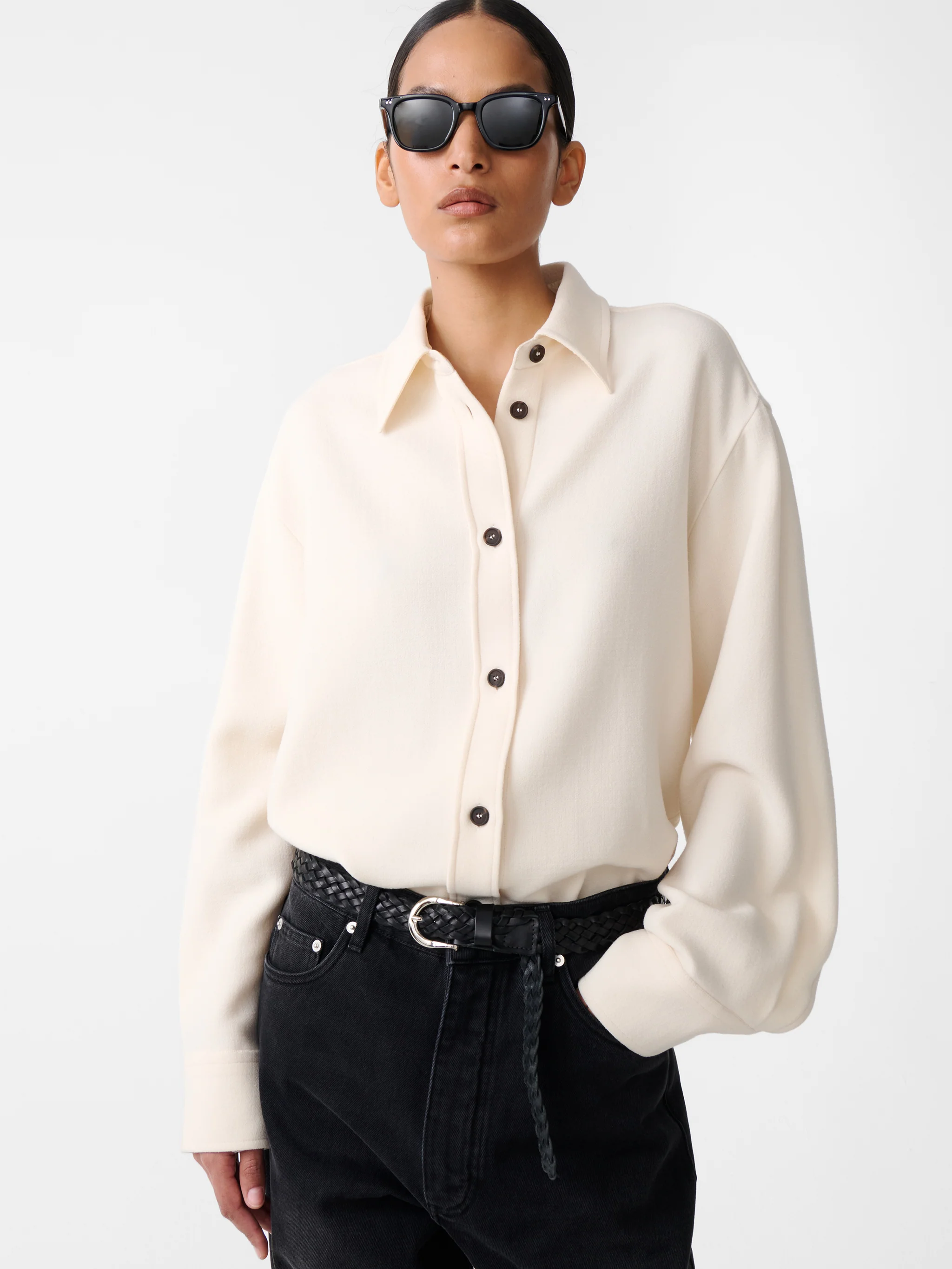 Santini Shirt in Chalk - Image 3