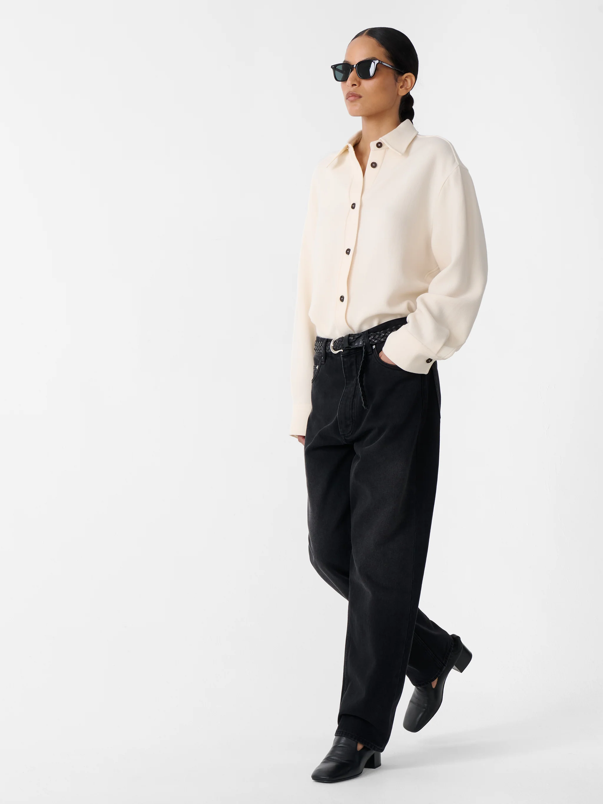 Santini Shirt in Chalk - Image 5