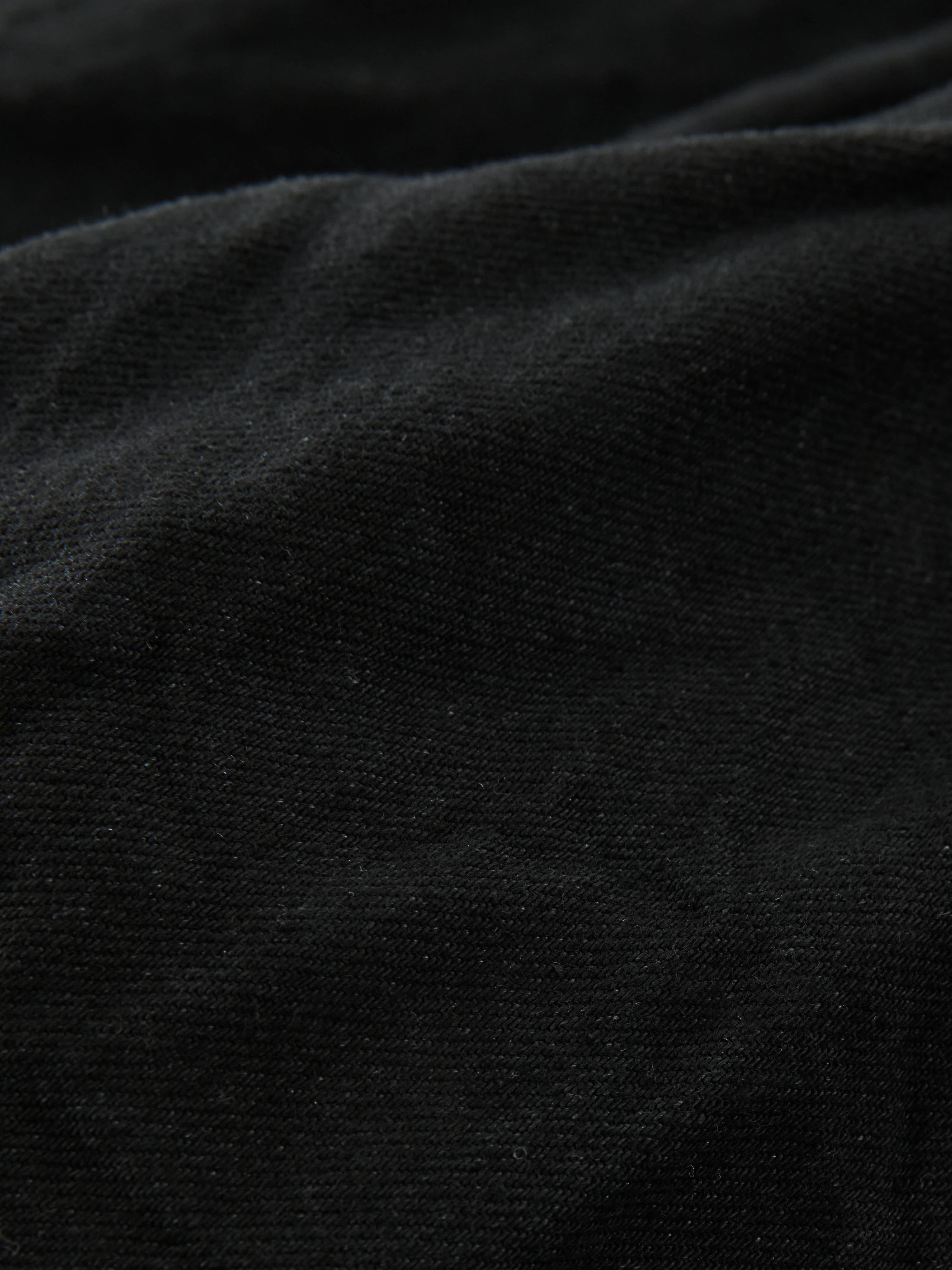 Seb Crinkle Straight Leg Denim Pant in Black - Image 14