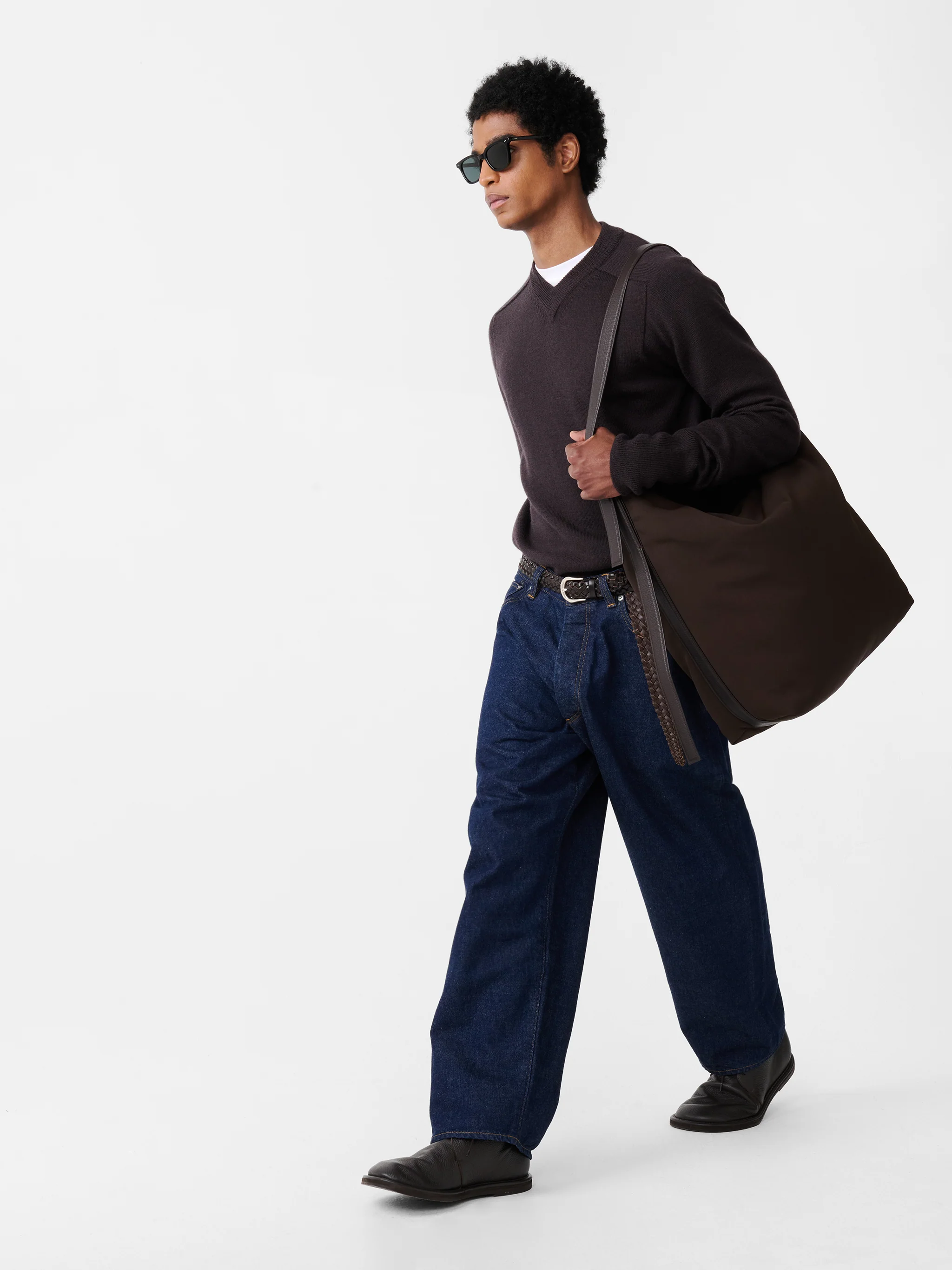 Seb Straight Leg Denim Pant in Indigo Wash - Image 3