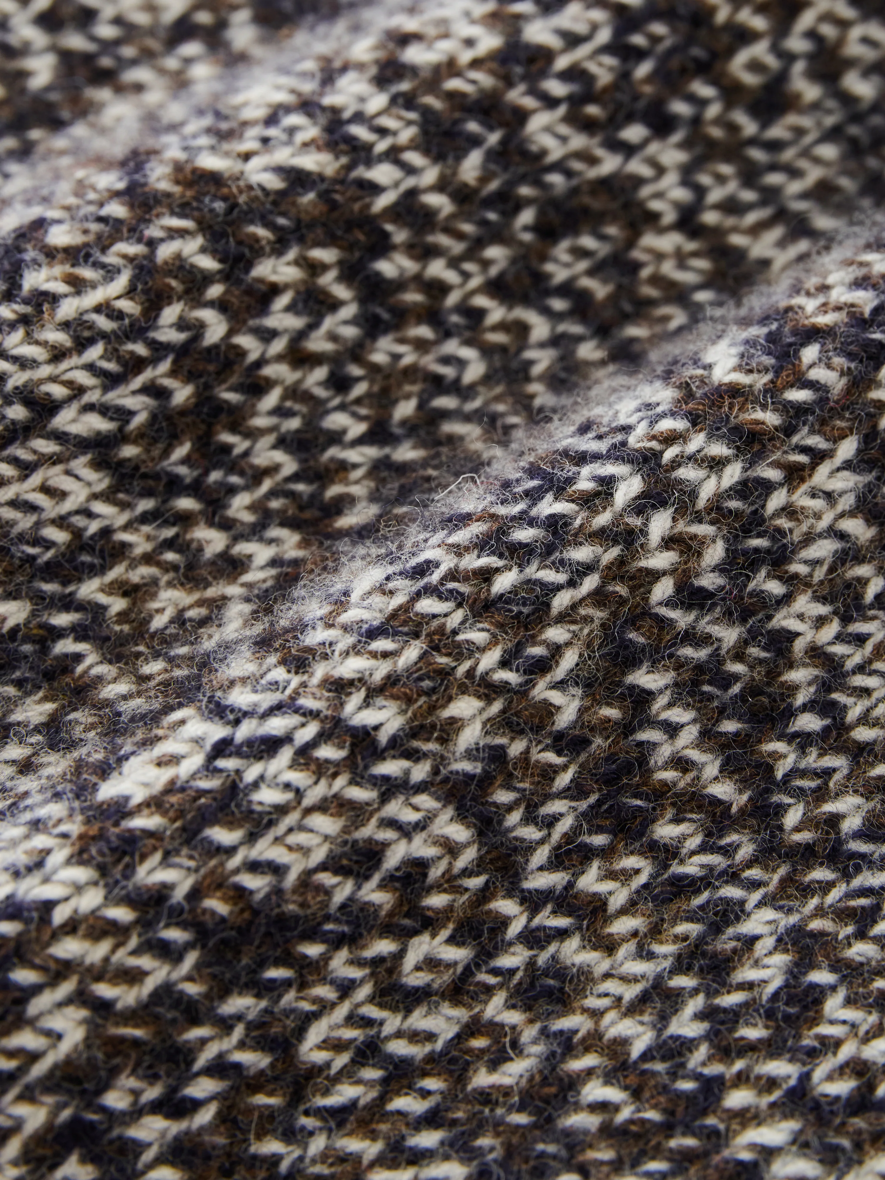 Sen Knit in Navy Mouline - Image 7