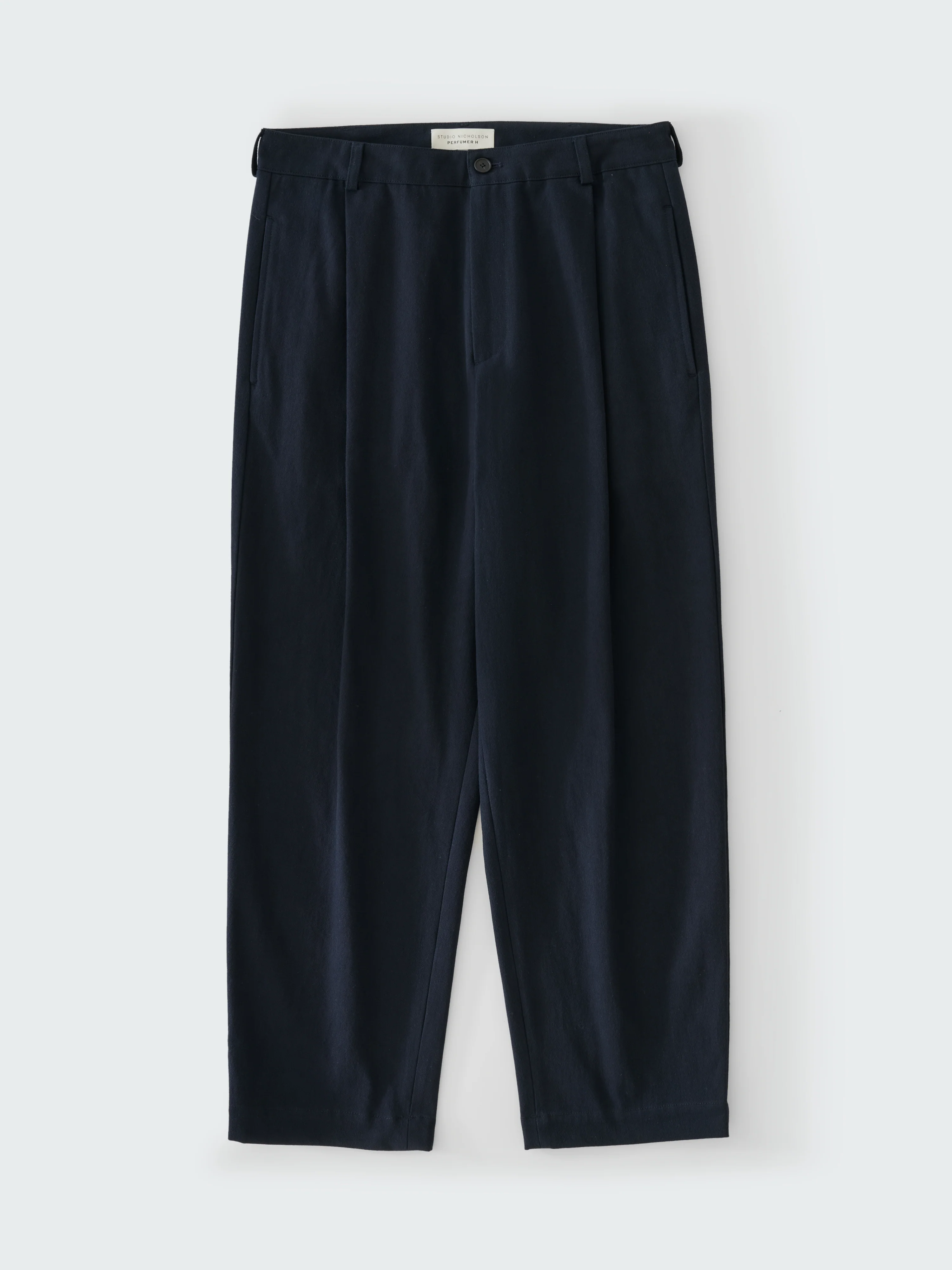 SN x PERFUMER H Cologne Pleated Pant in Dark Navy - Image 11