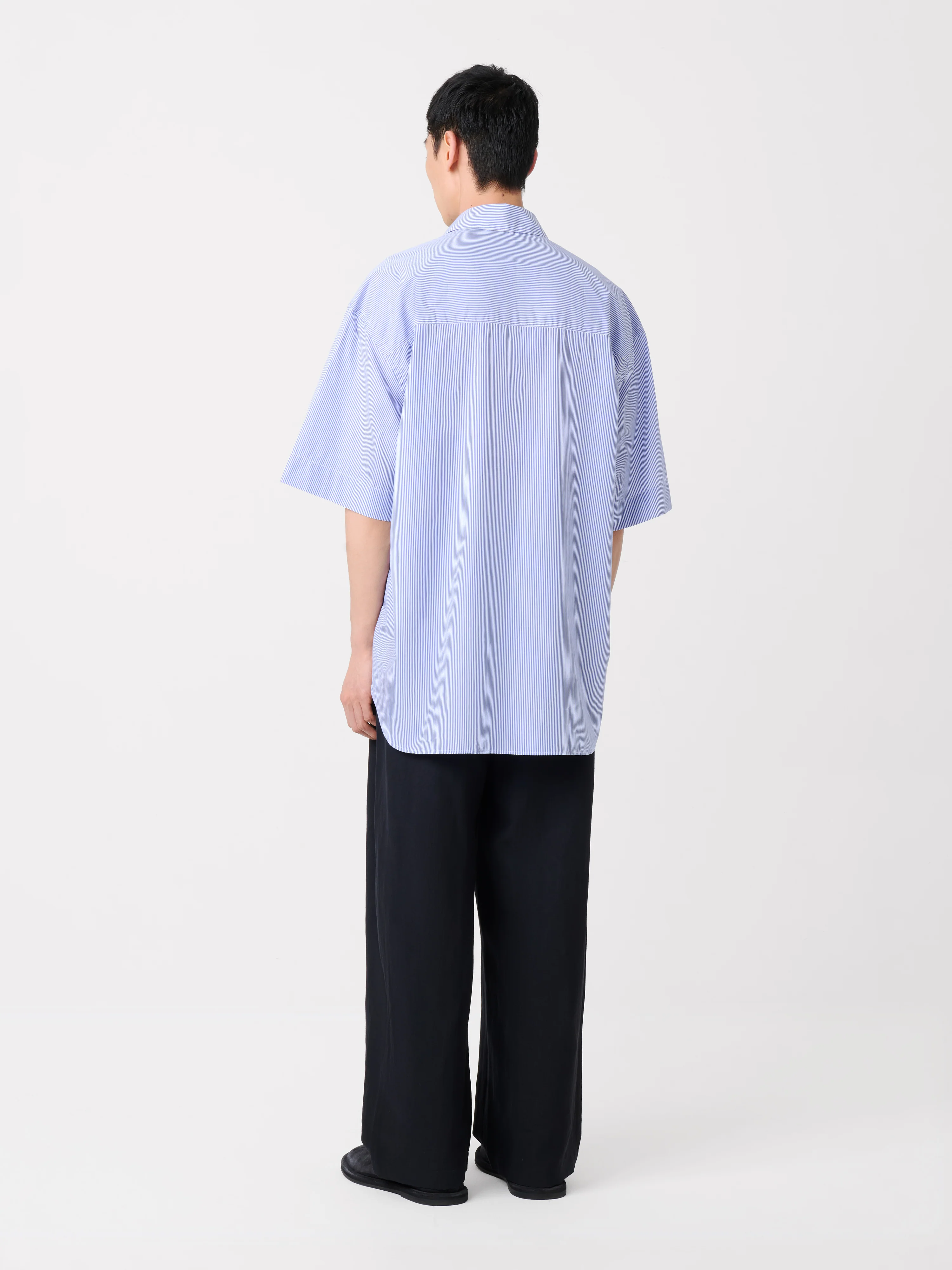 Sonny Drawstring Pant in Darkest Navy - Image 3