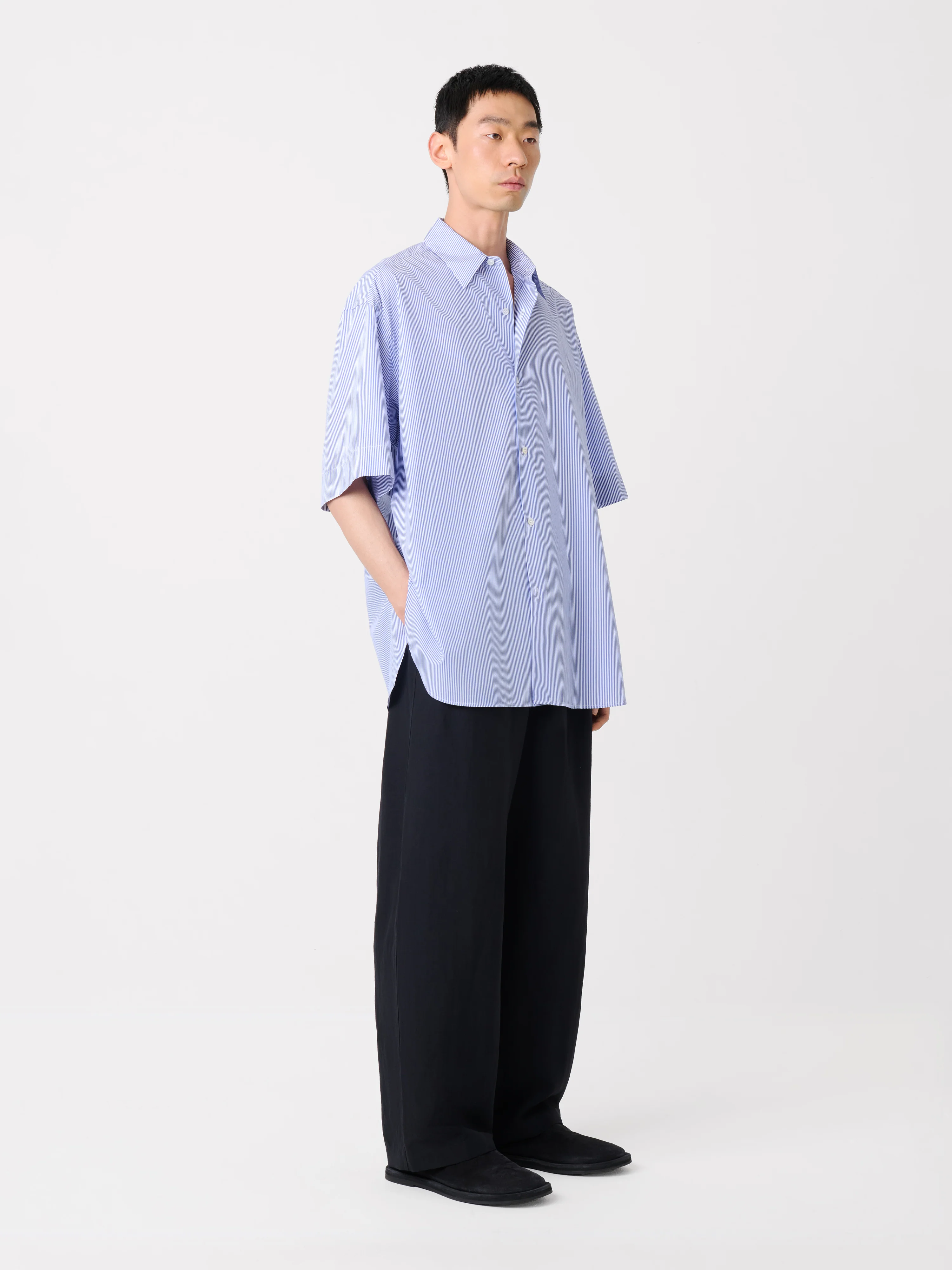 Sorono Shirt in Blue / White - Image 2