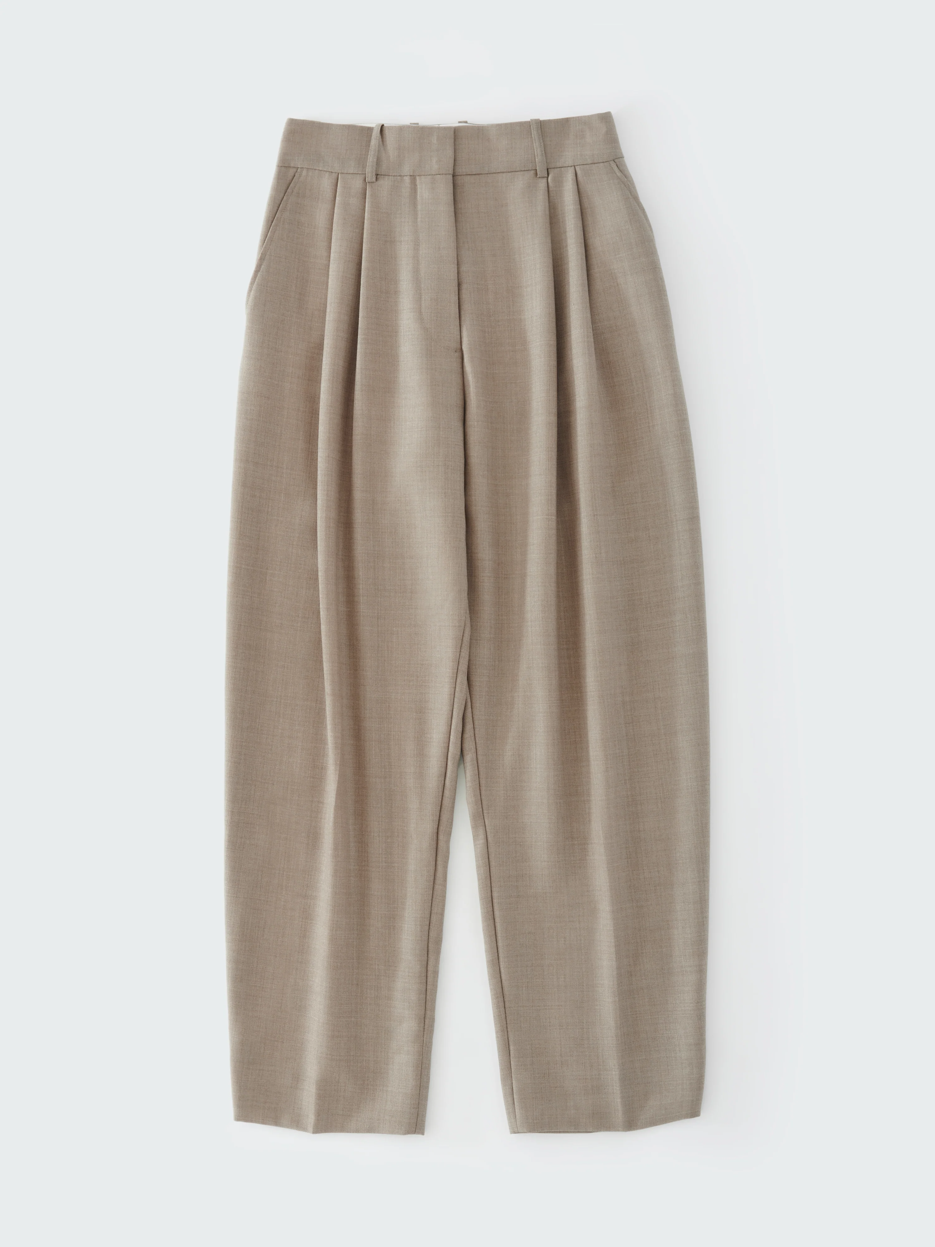 Sperro Tropical Wool Pant in Straw Melange - Image 7