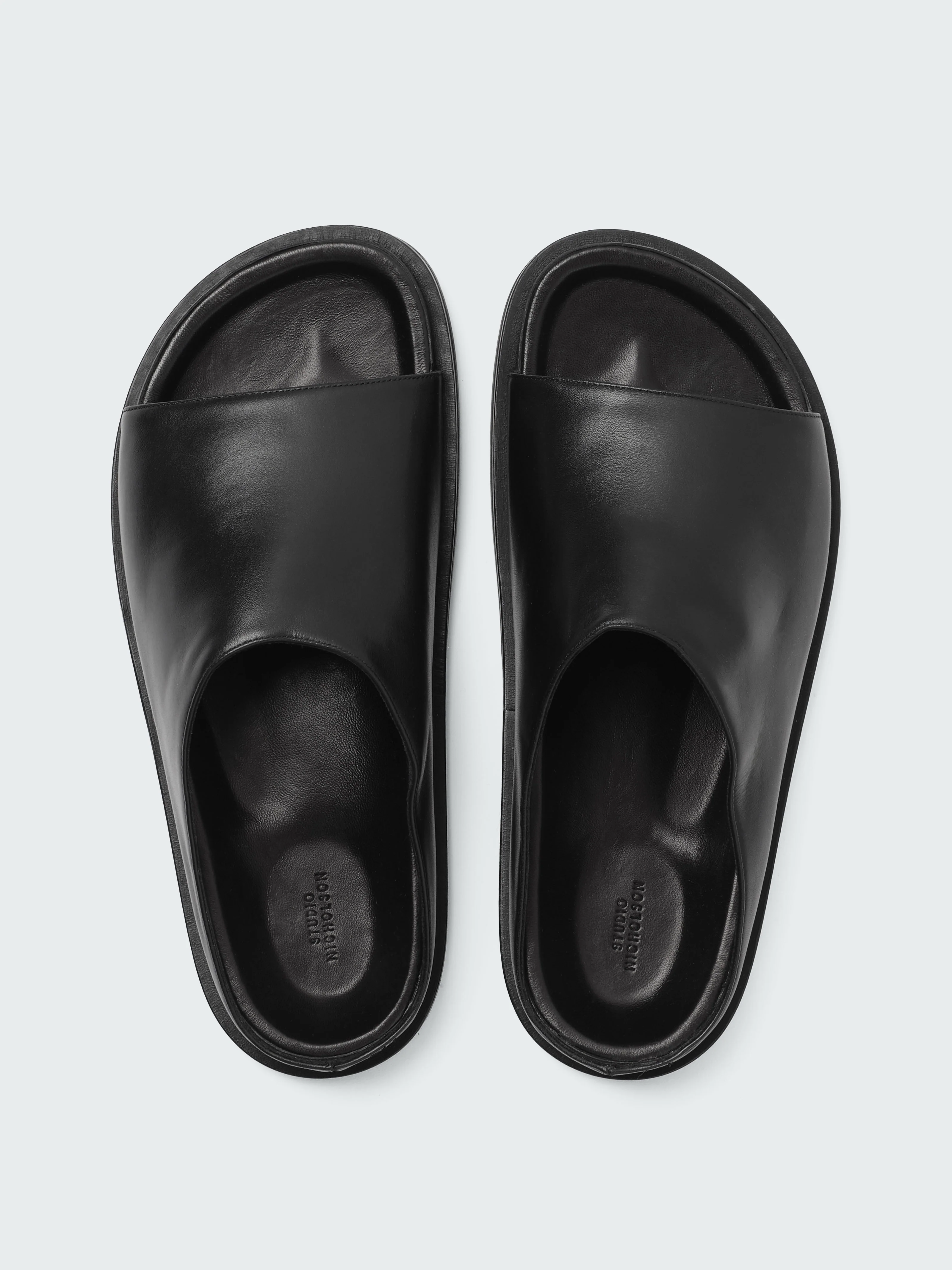 Men's Spring Sandal in Black - Image 4