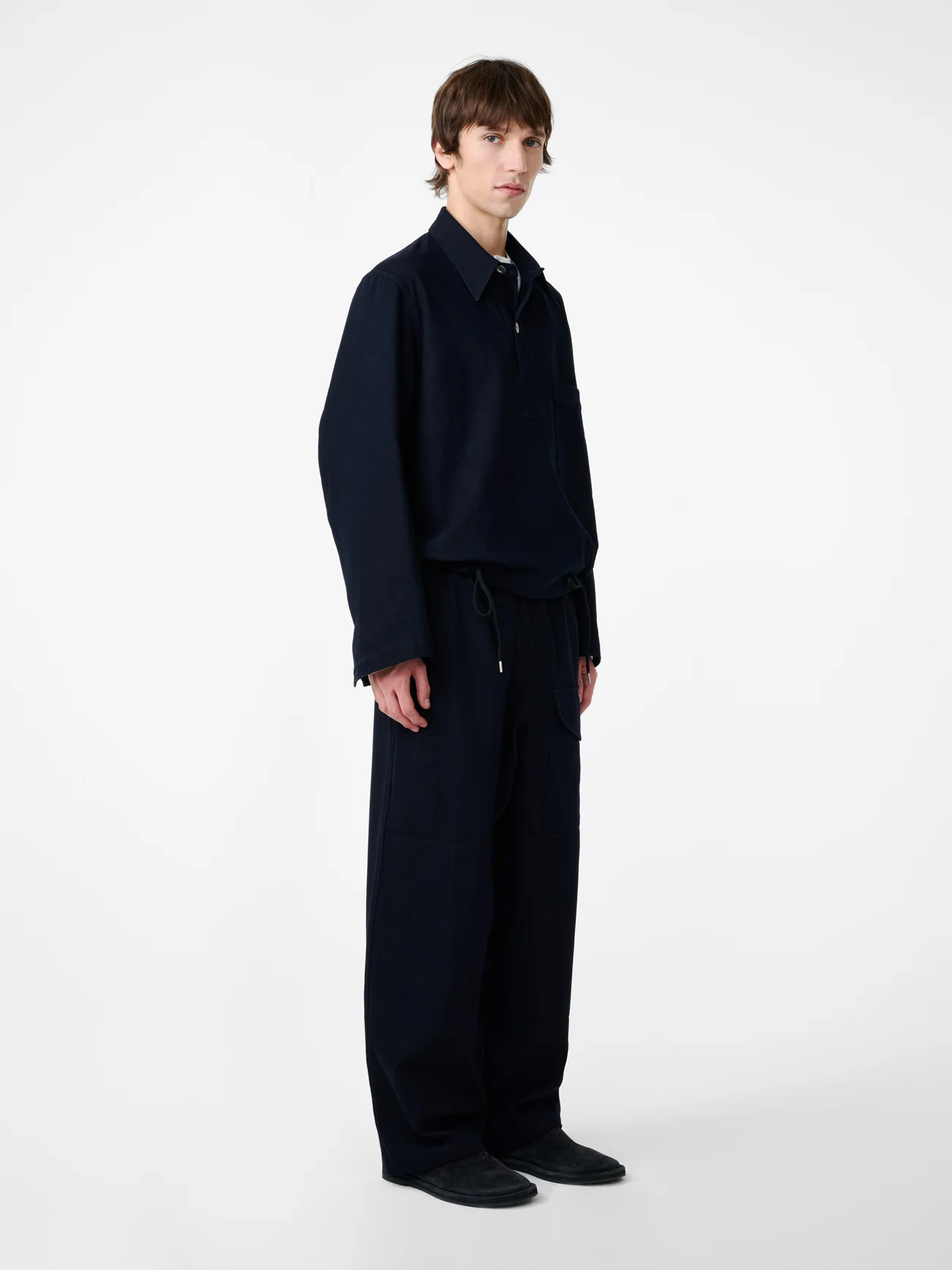 Stowe Polo Shirt in Indigo - Image 4