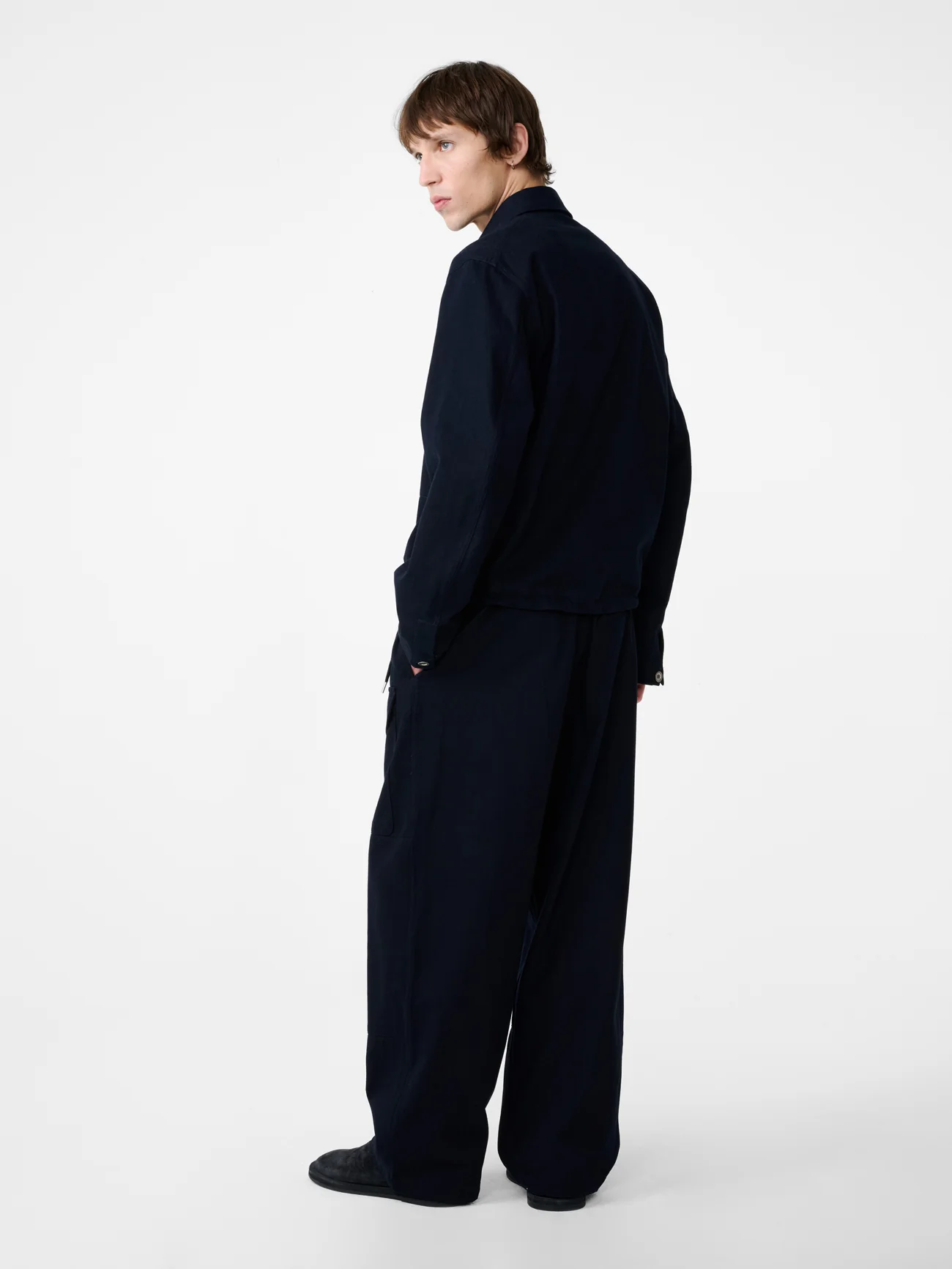Stowe Polo Shirt in Indigo - Image 5