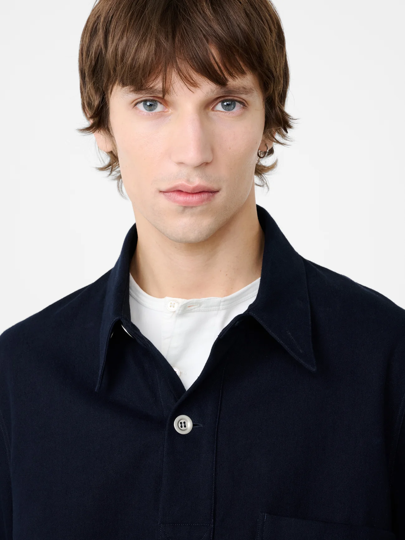 Stowe Polo Shirt in Indigo - Image 6