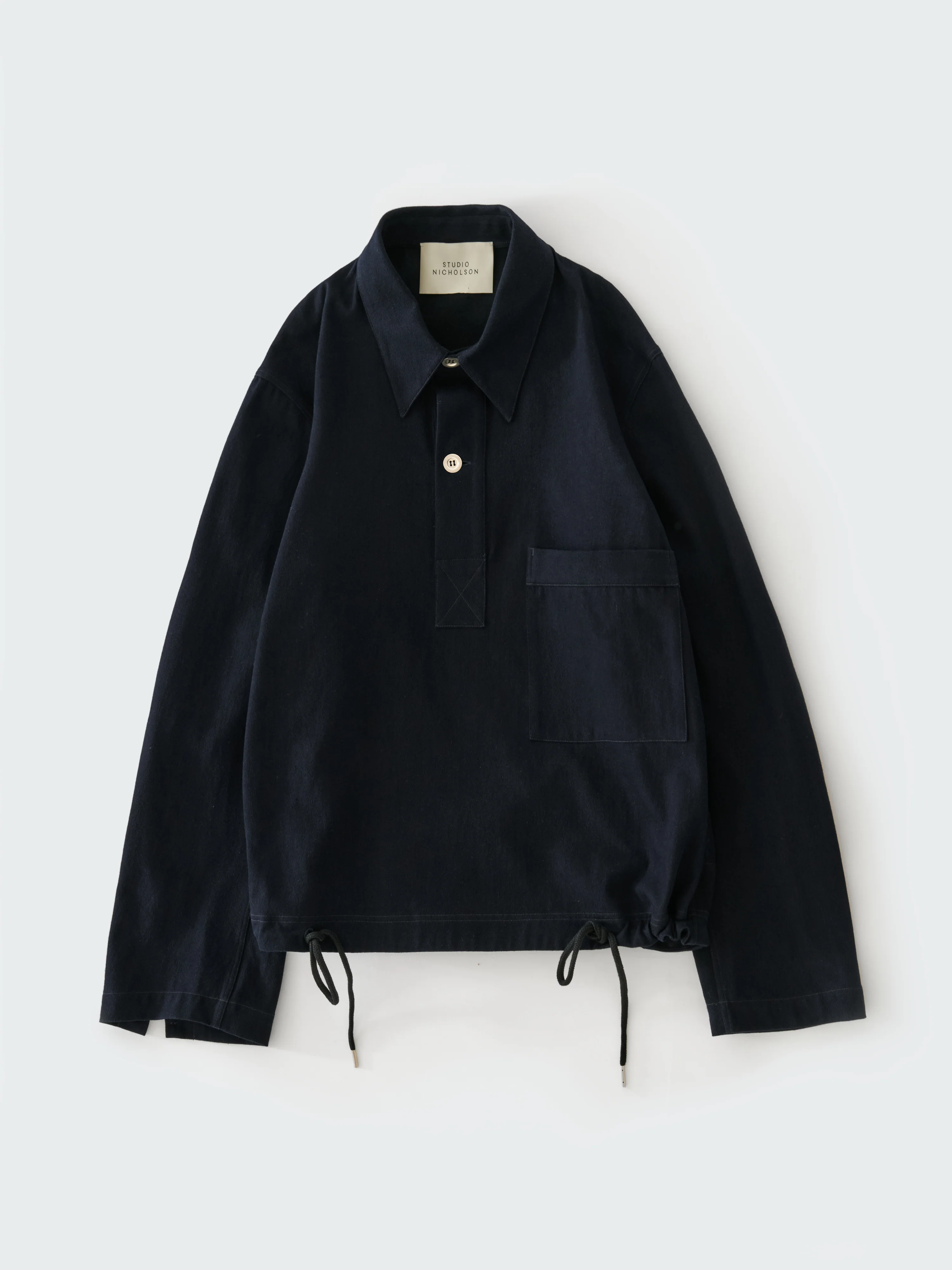 Stowe Polo Shirt in Indigo - Image 7