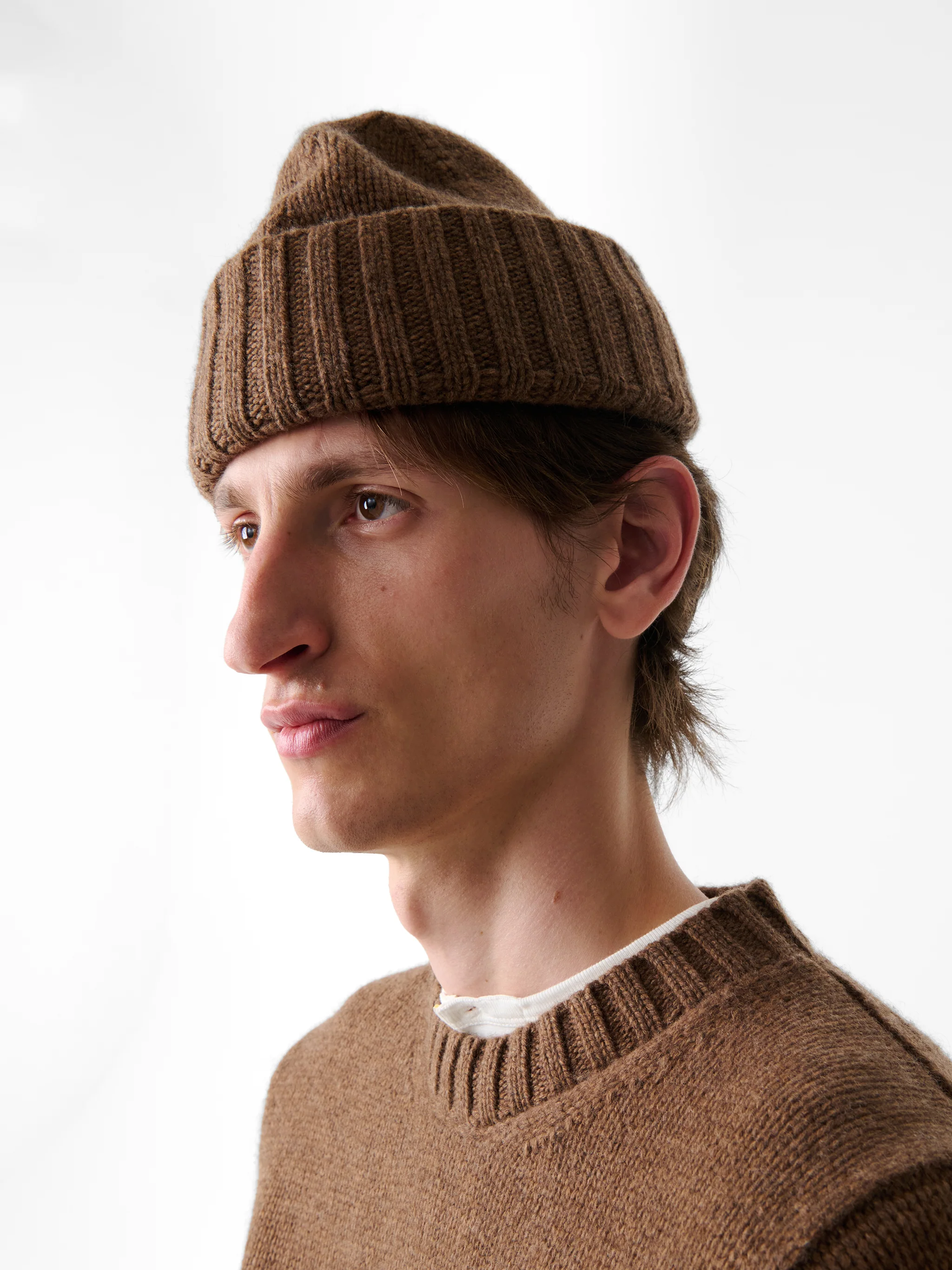 Timo Beanie in Caramel - Image 2