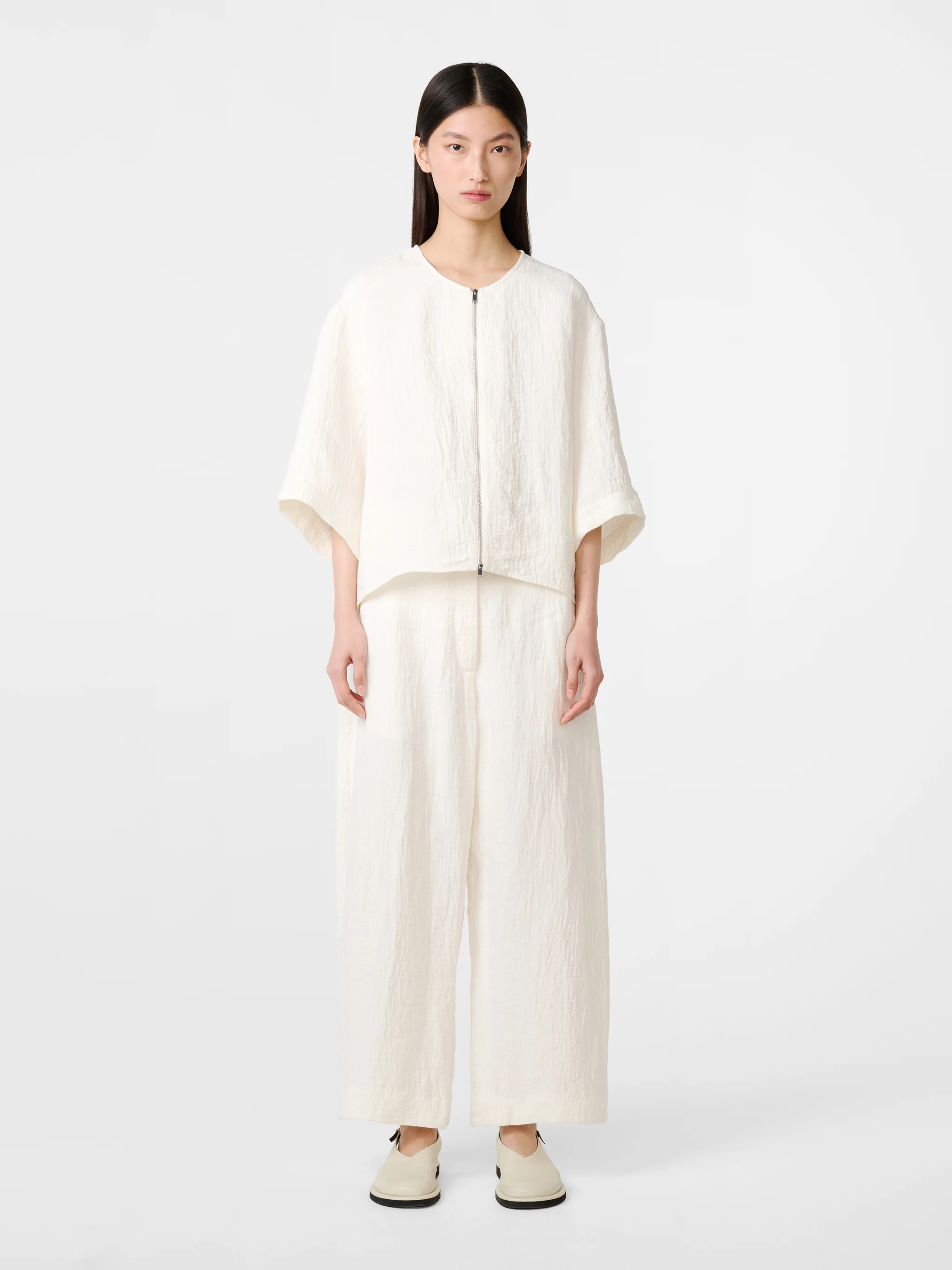 Tuttle Linen Shirt in Parchment