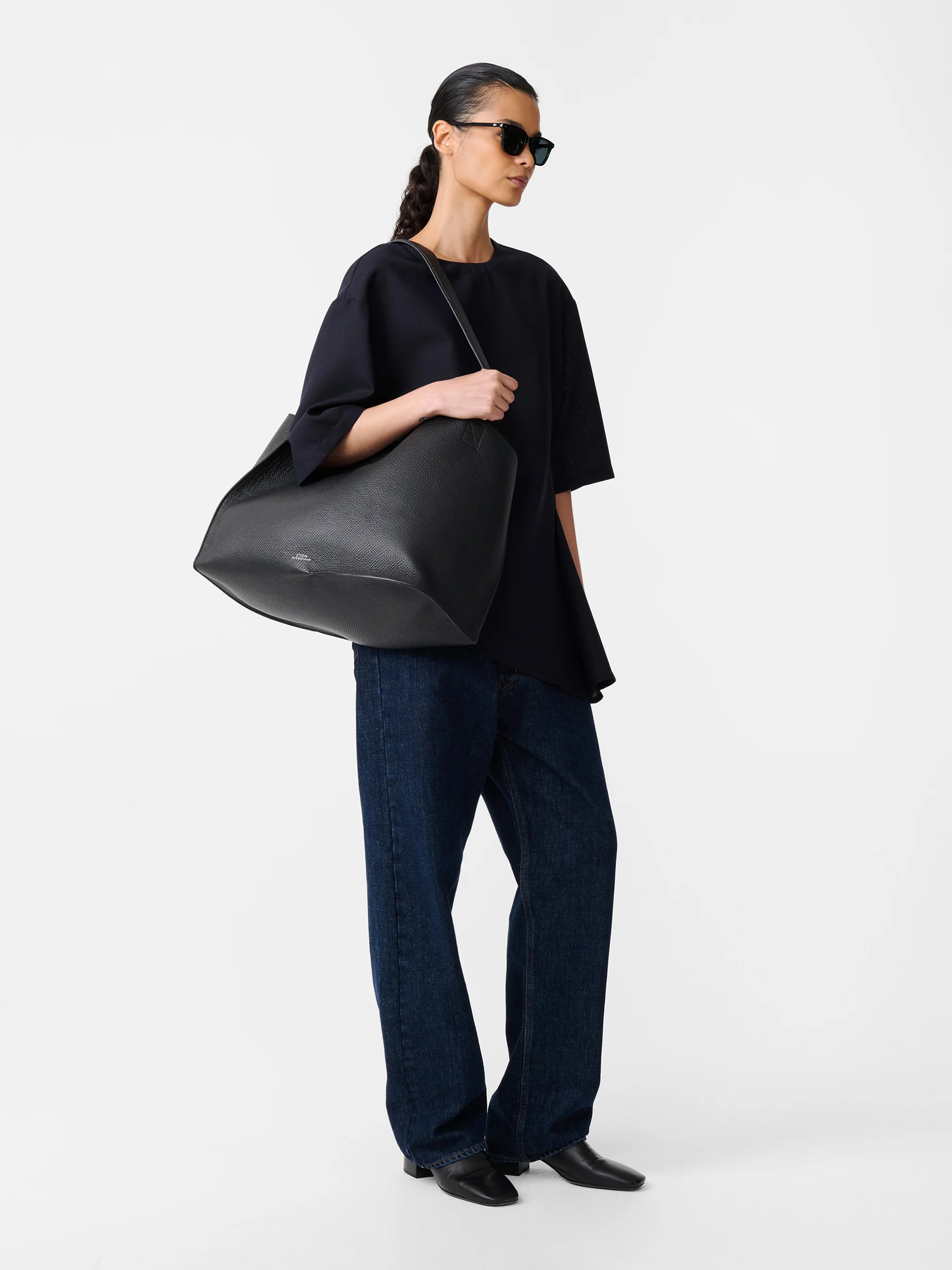 Vichy Top in Darkest Navy - Image 3