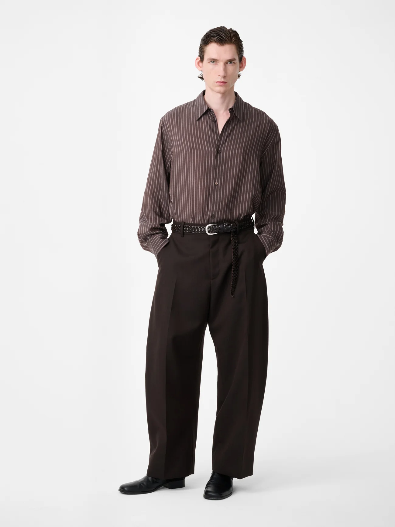 View Shirt in Porchini Stripe - Image 2