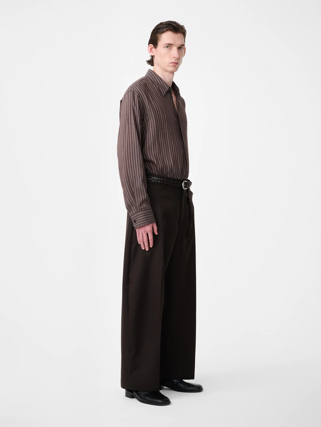 View Shirt in Porchini Stripe - Image 3