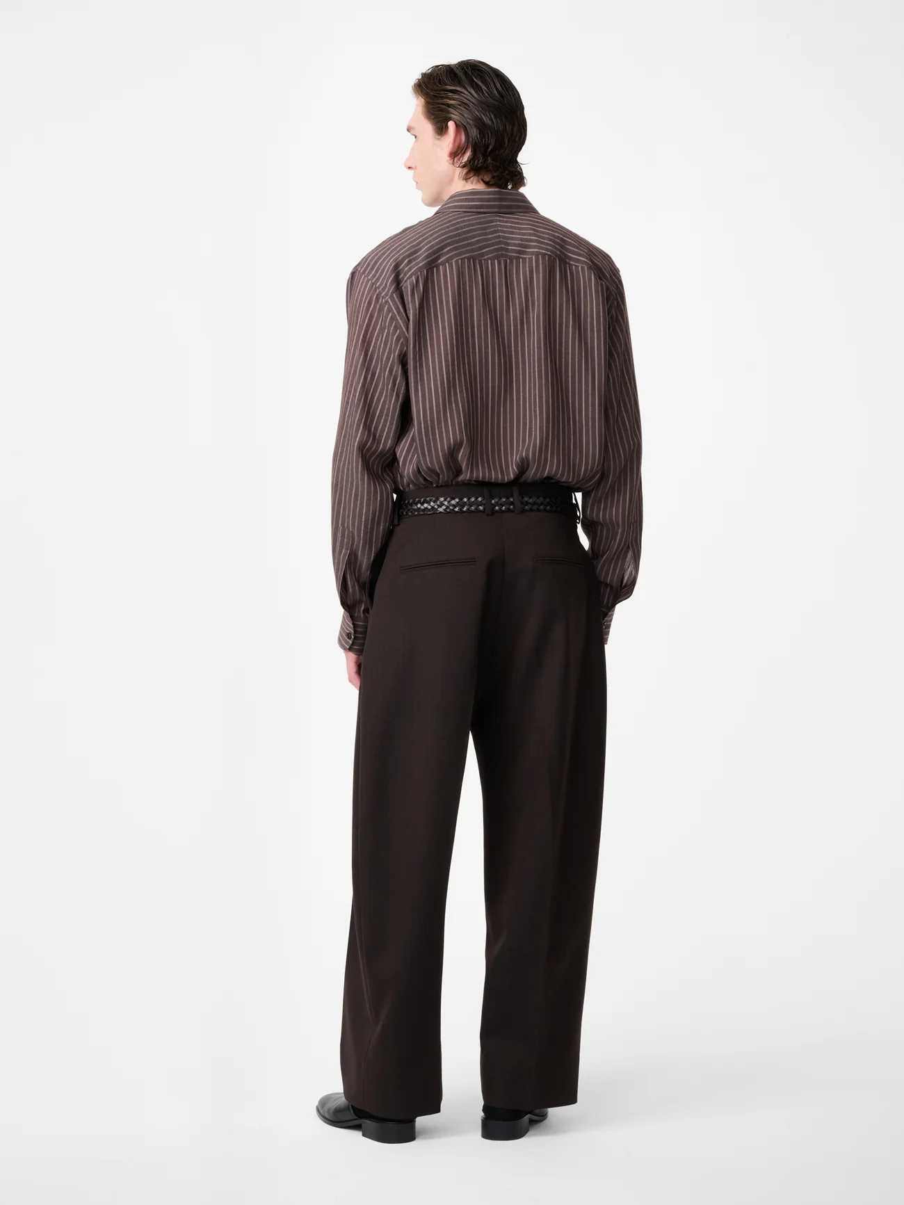 View Shirt in Porchini Stripe - Image 4
