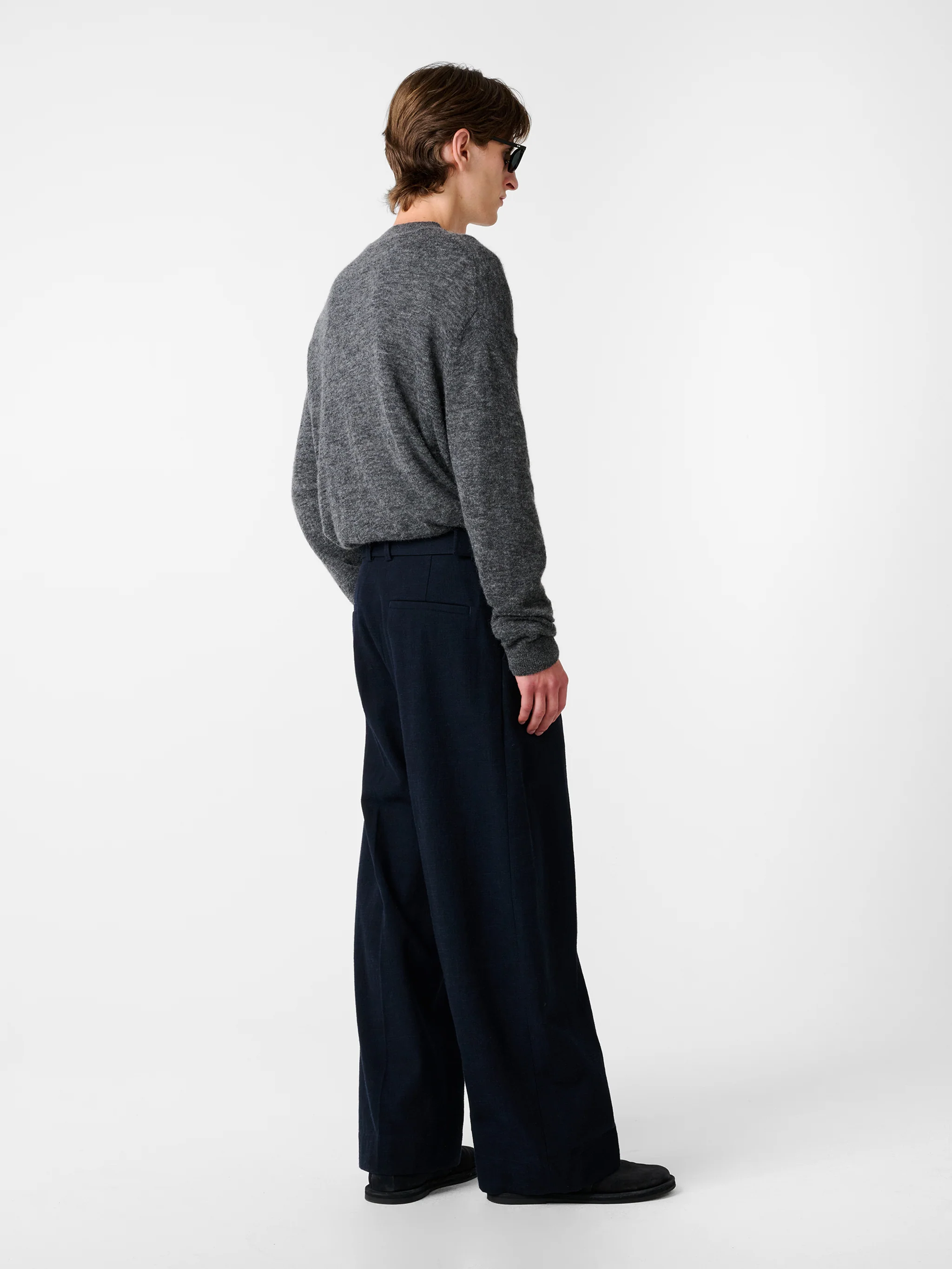 Vital Belted Pant in Ink - Image 2