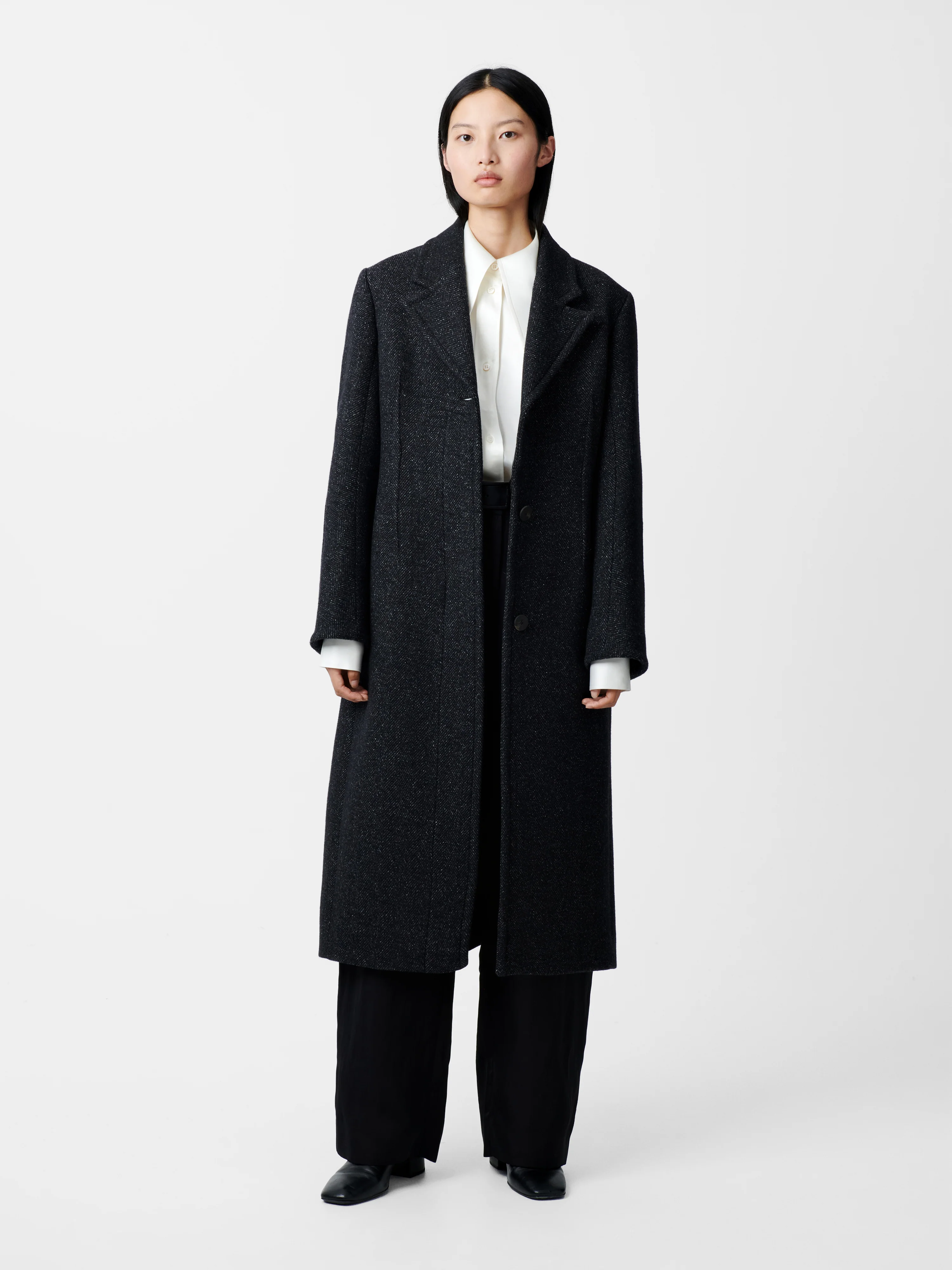 Weir Coat in Tweed Multi - Image 2