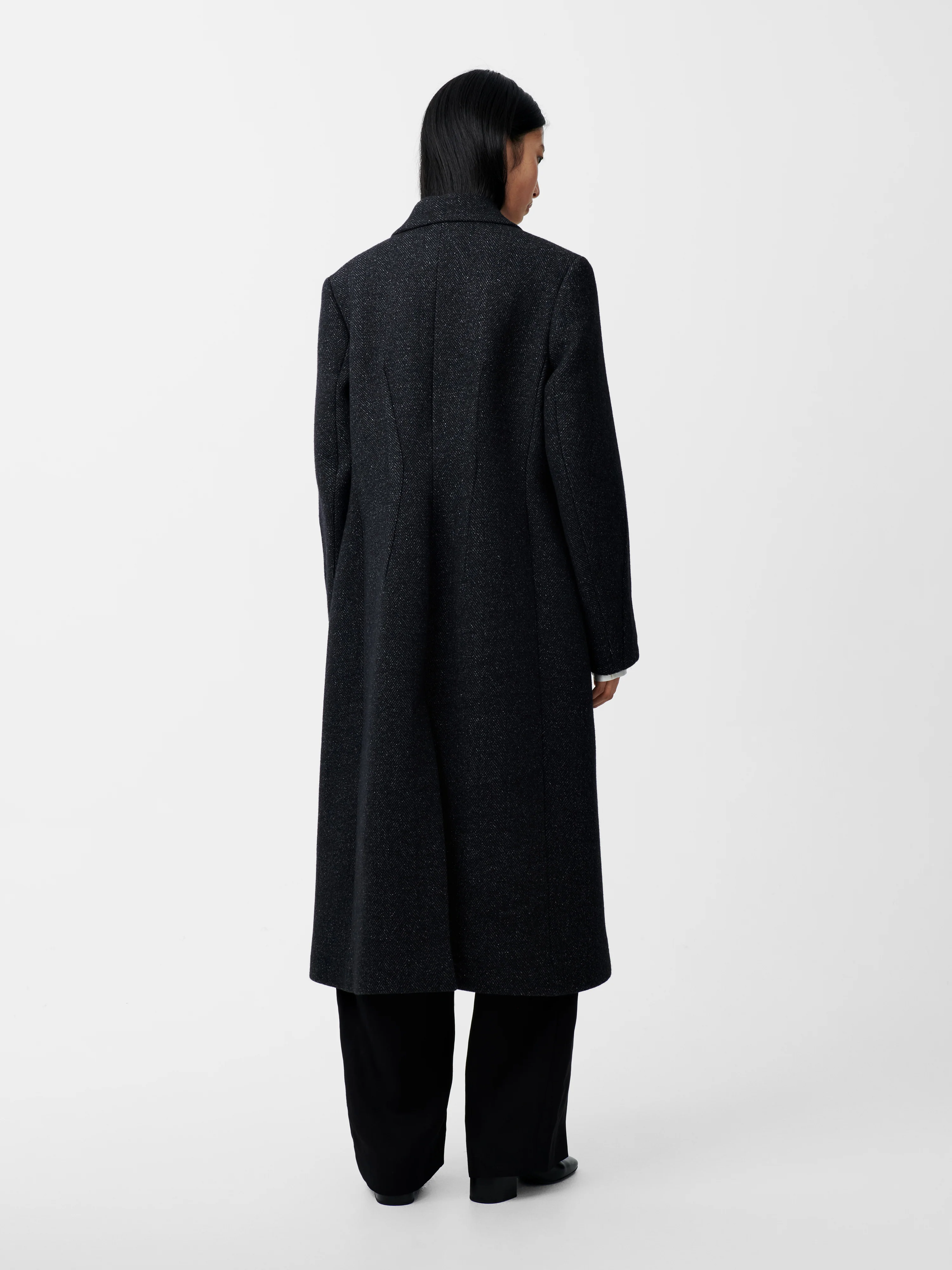 Weir Coat in Tweed Multi - Image 4