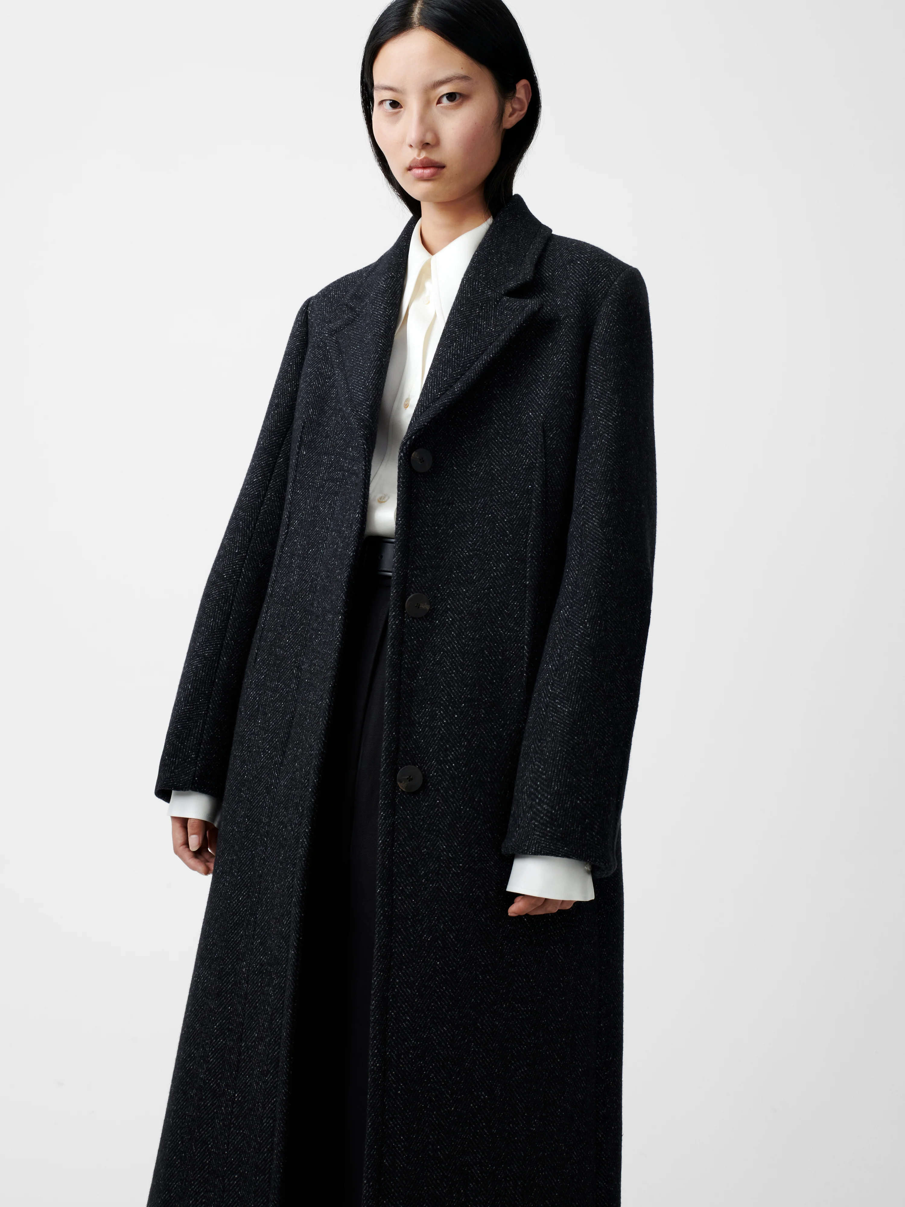Weir Coat in Tweed Multi - Image 5