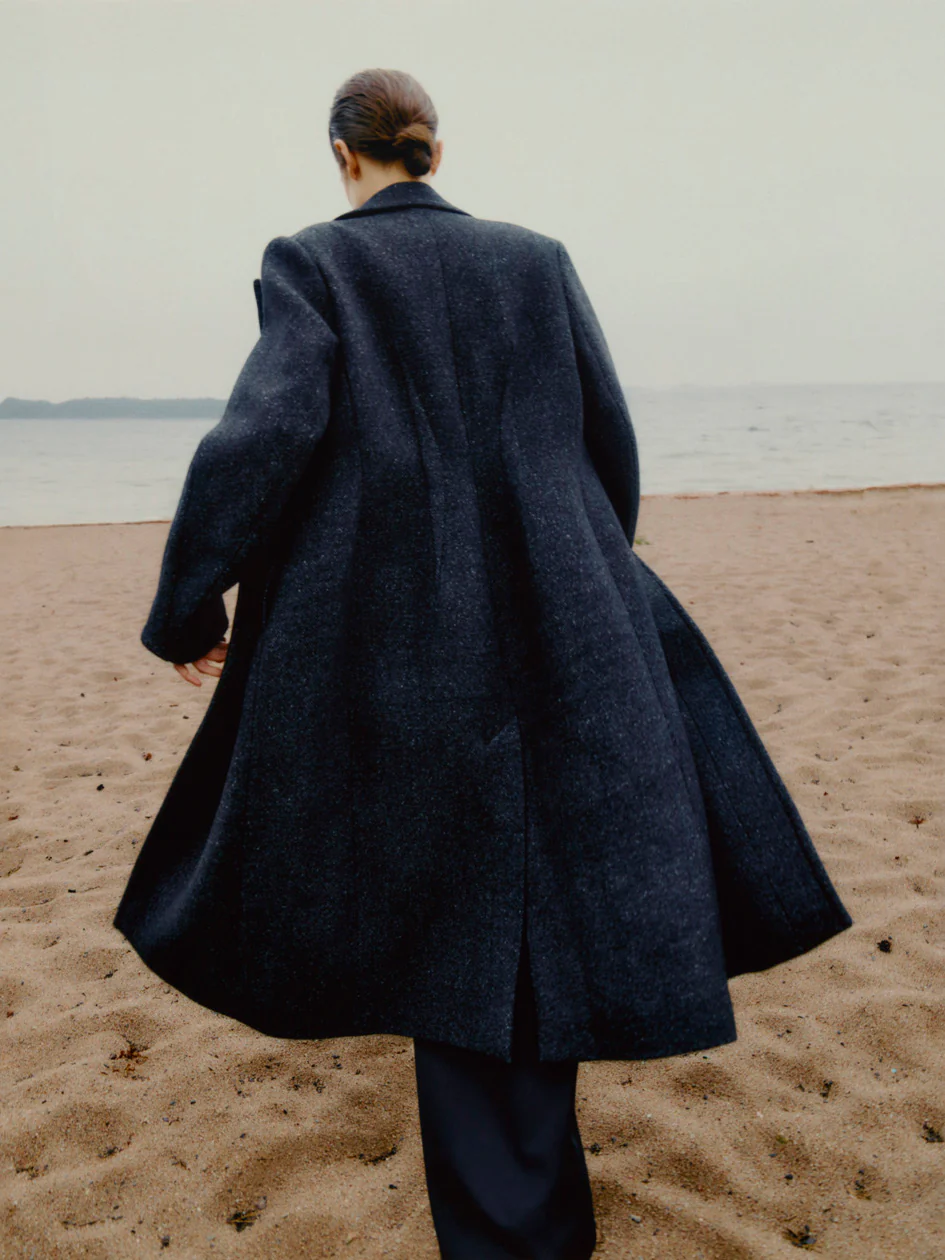 Weir Coat in Tweed Multi - Image 9