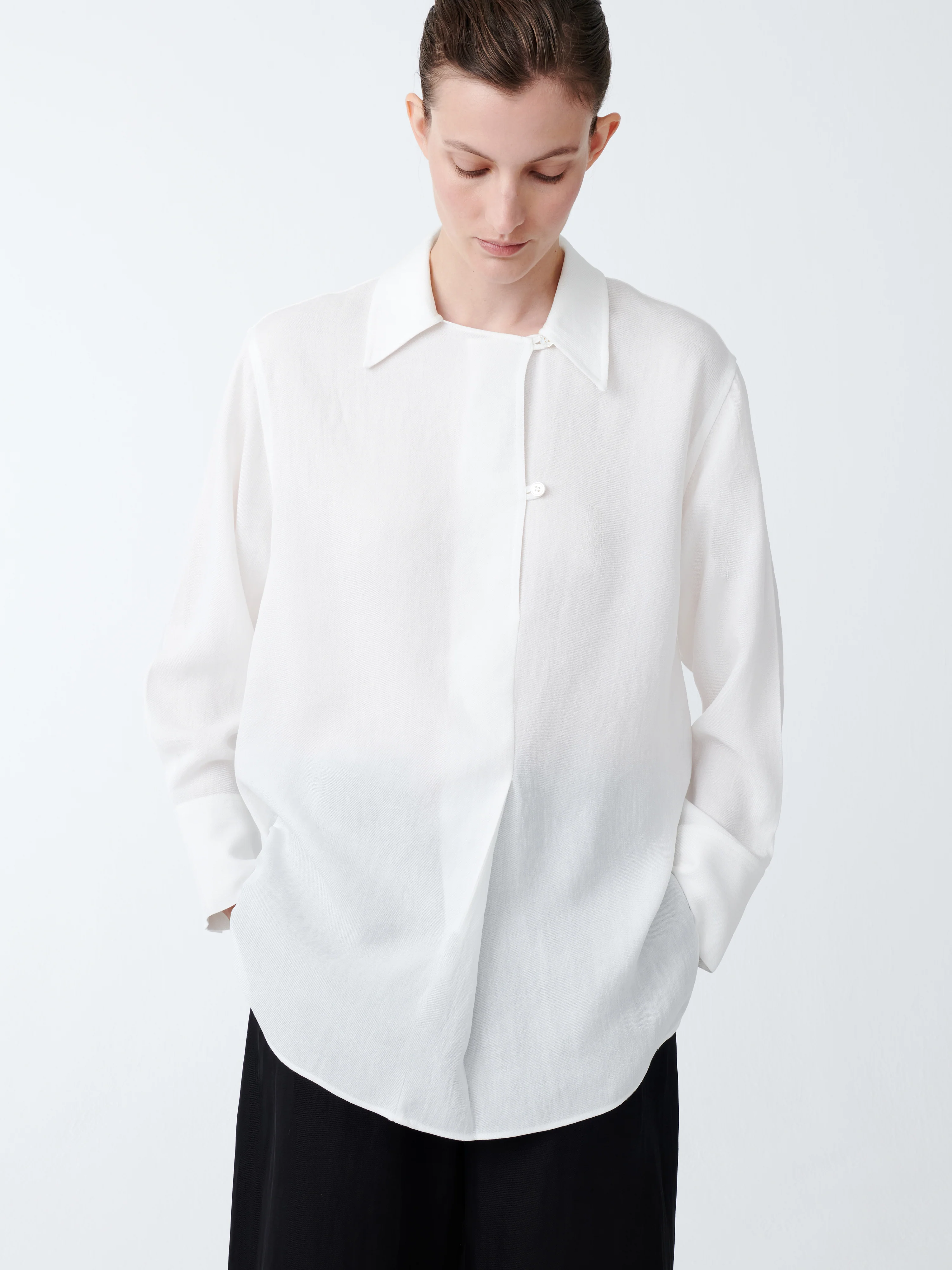 Wilton Shirt in Parchment - Image 3