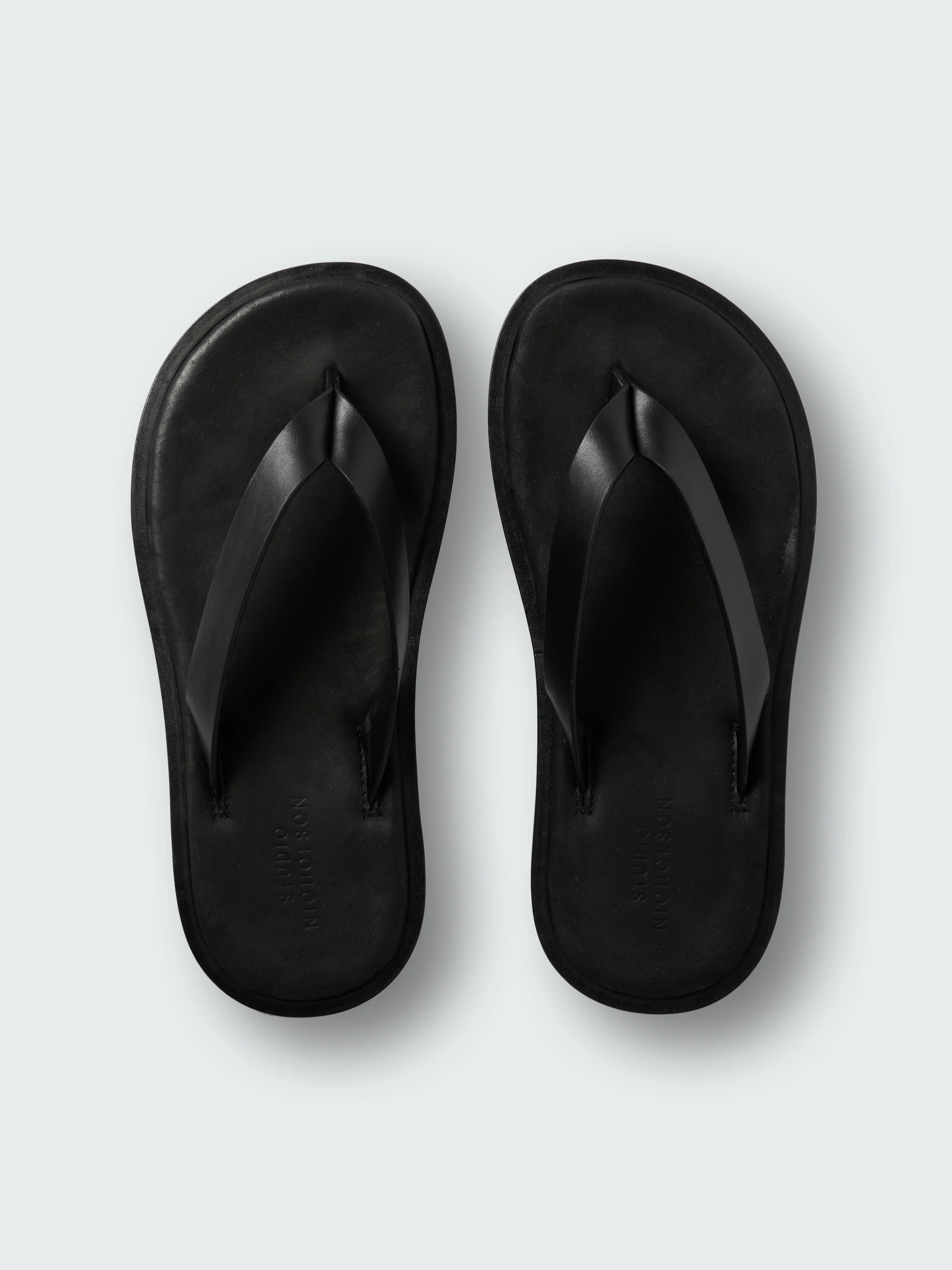 Women's Curren Leather Sandal in Black - Image 6