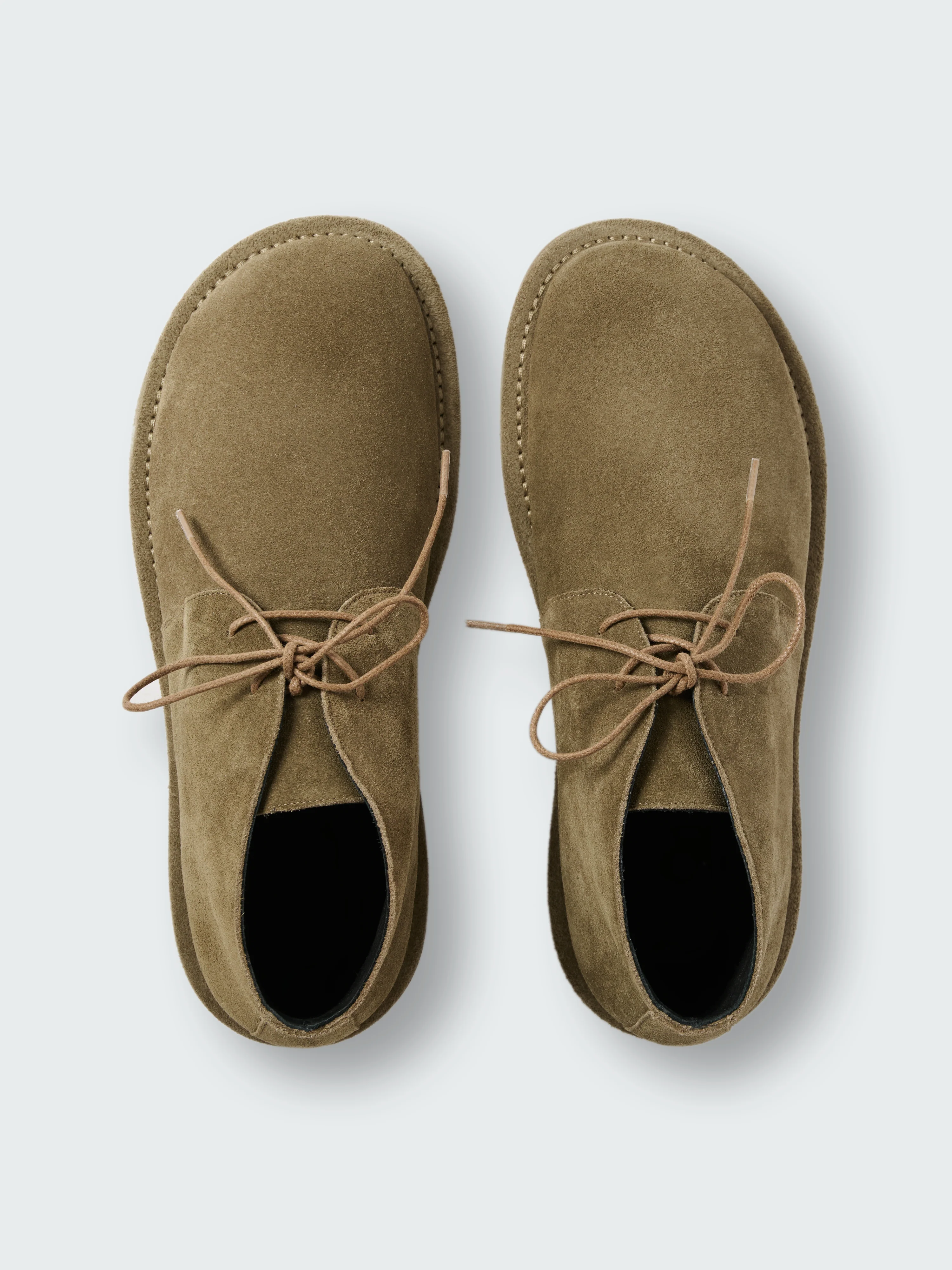 Women's Woodrow Suede Shoe in Taupe - Image 3