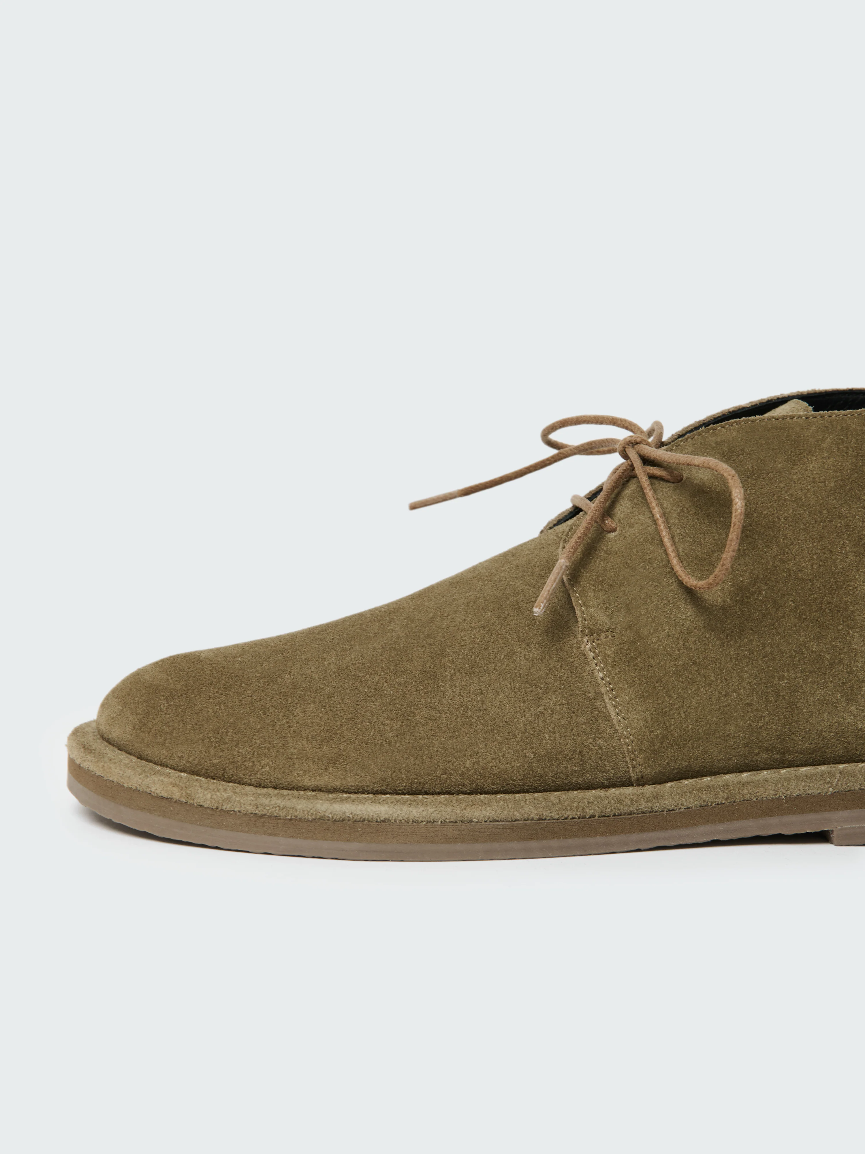 Women's Woodrow Suede Shoe in Taupe - Image 6